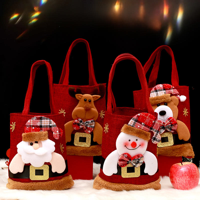 Rubbyoo Adorable Christmas Gift Bag - Creative Christmas Craft | Reusable Holiday Present Bag - image 3