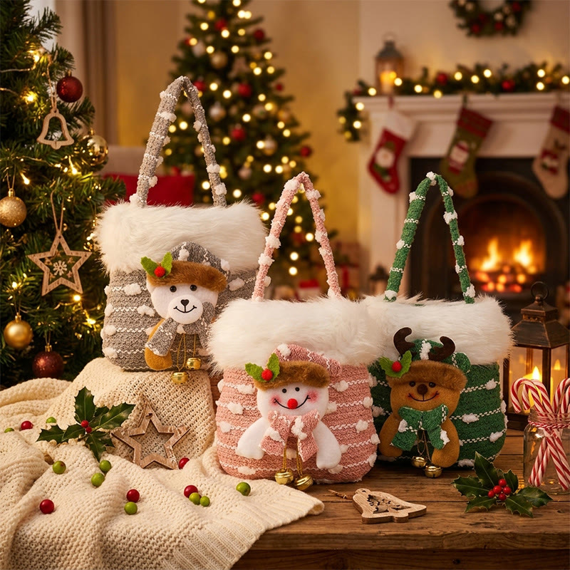 Rubbyoo Holiday Candy Bags - Xmas Holiday Presents | Lovely Gift For Her | Perfect For Festive Party  - image 1