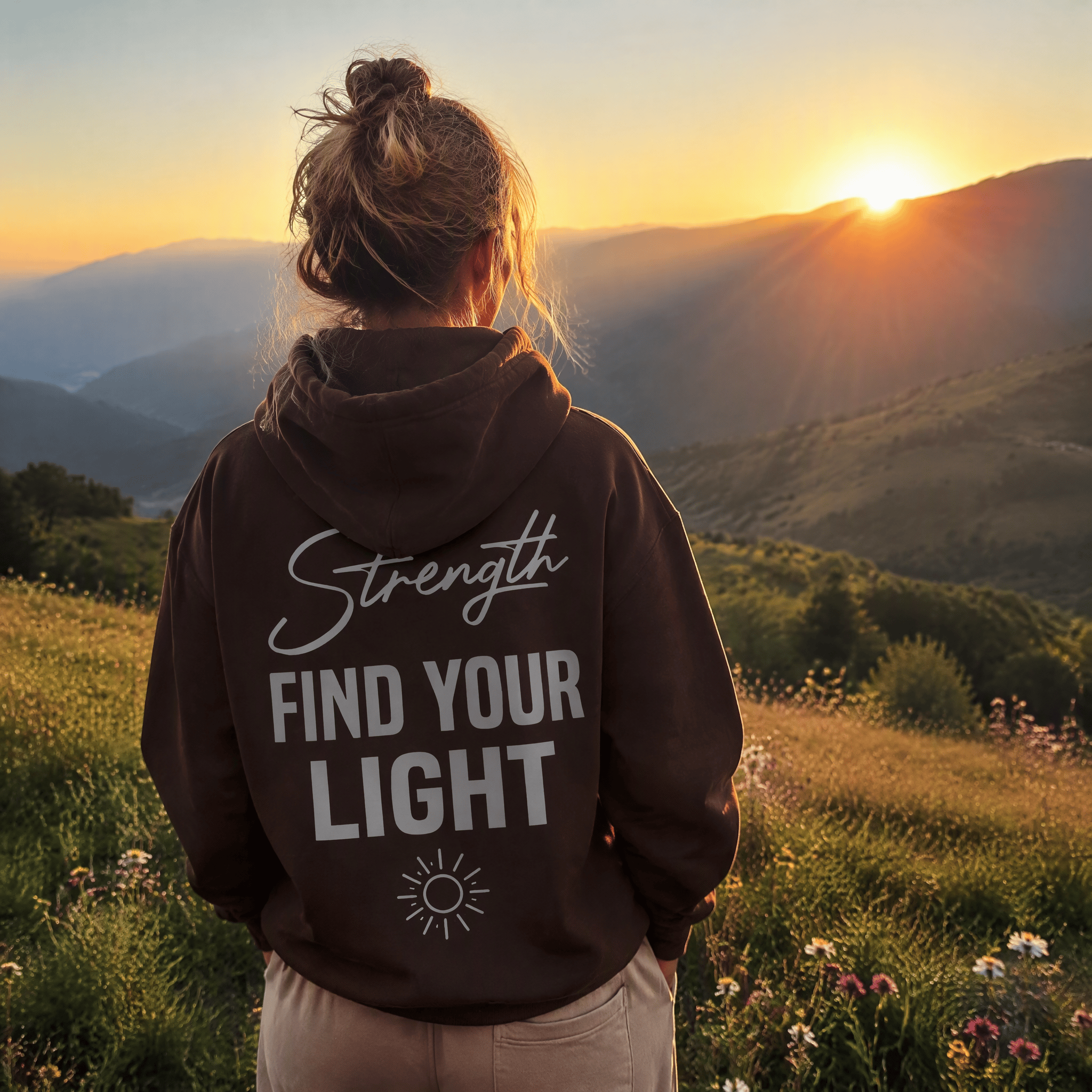 Rubbyoo Find Your Light Unisex Hoodie  - image 4