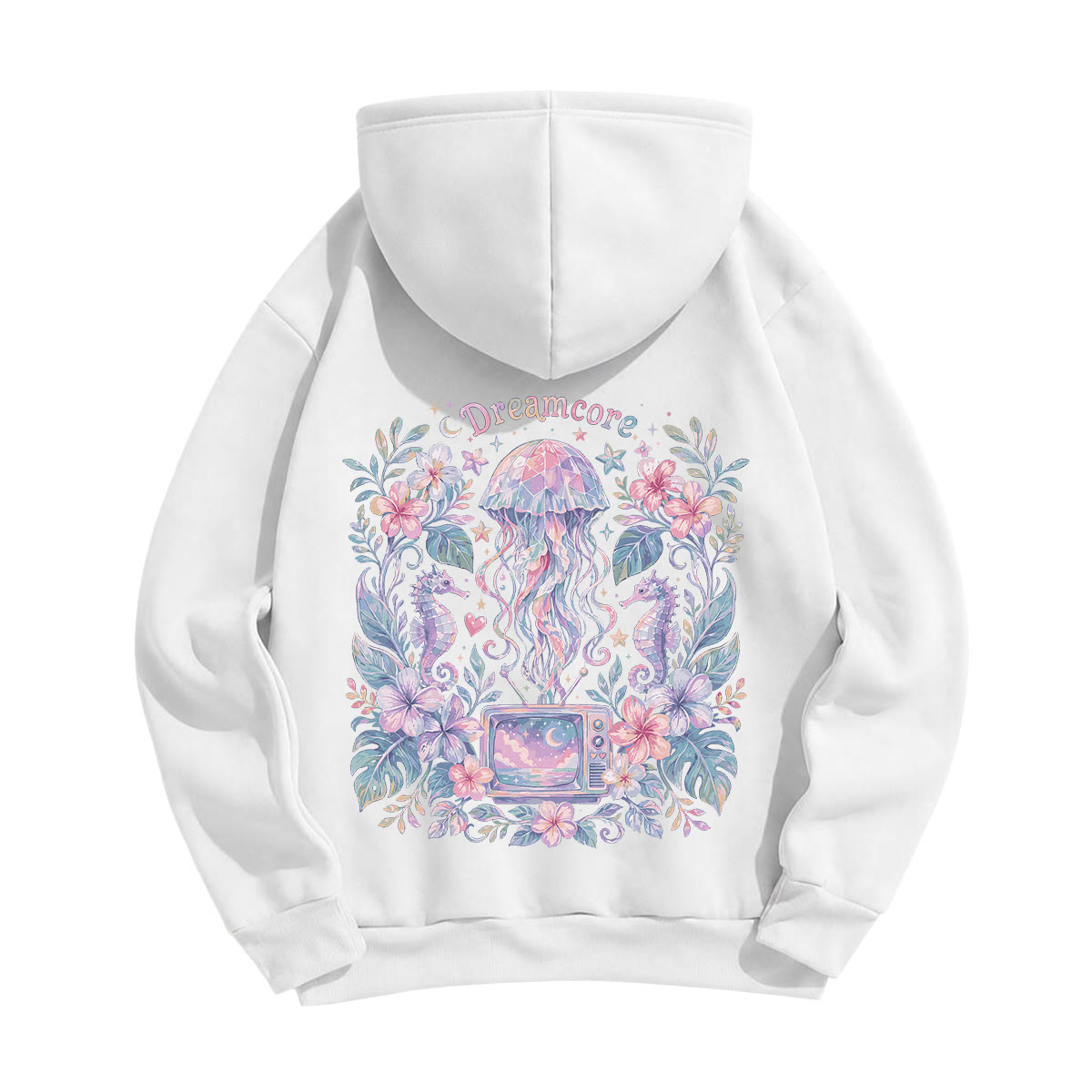 Rubbyoo Dreamcore Jellyfish Unisex Hoodie - image 9