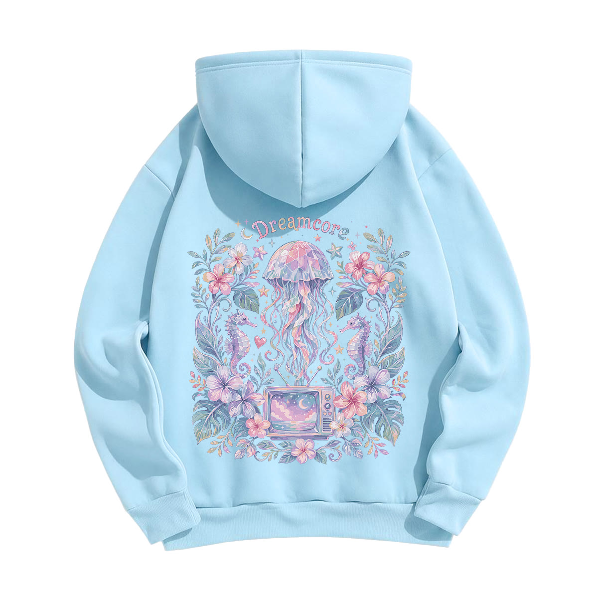 Rubbyoo Dreamcore Jellyfish Unisex Hoodie - image 12
