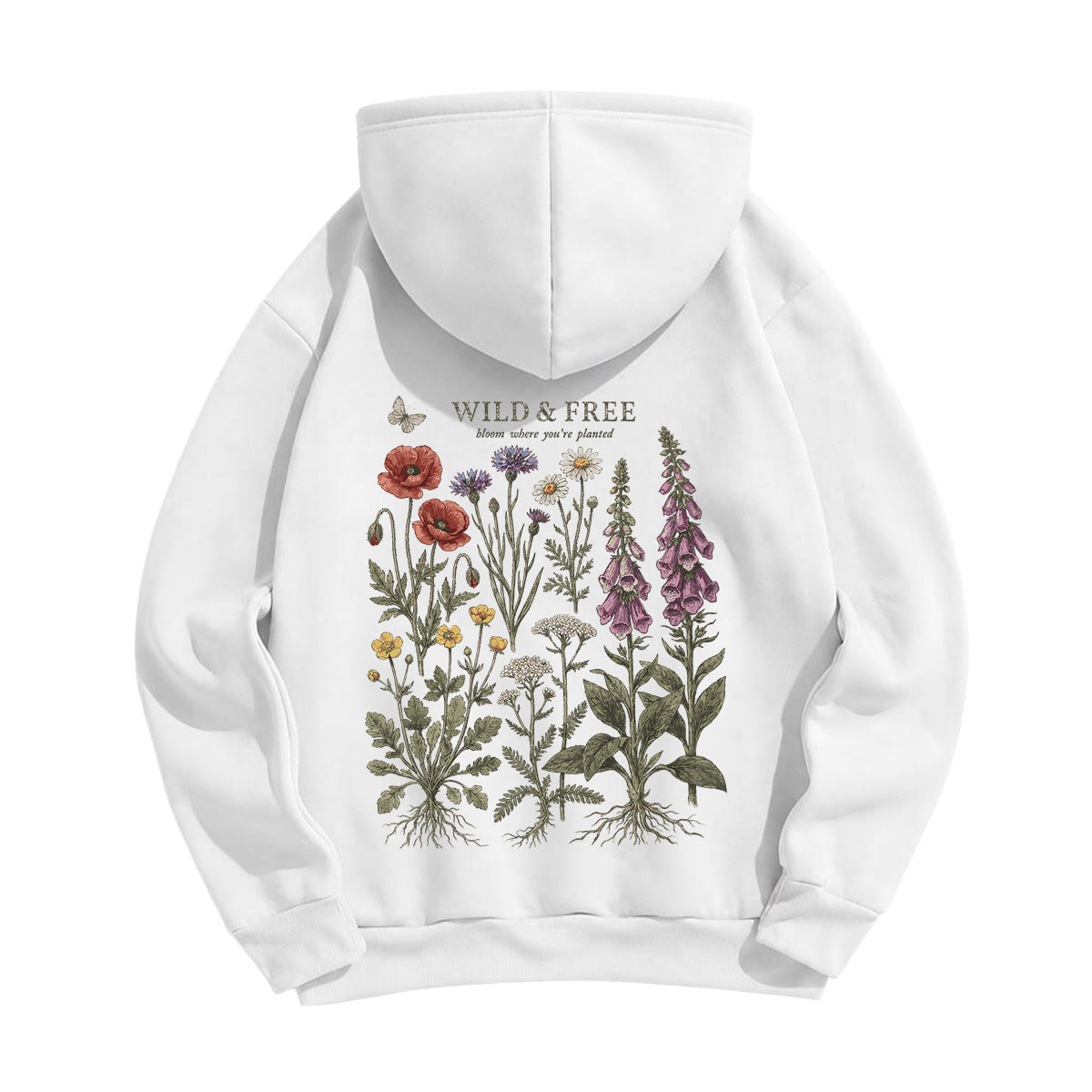 Rubbyoo Wild & Free Unisex Hoodie - image 6