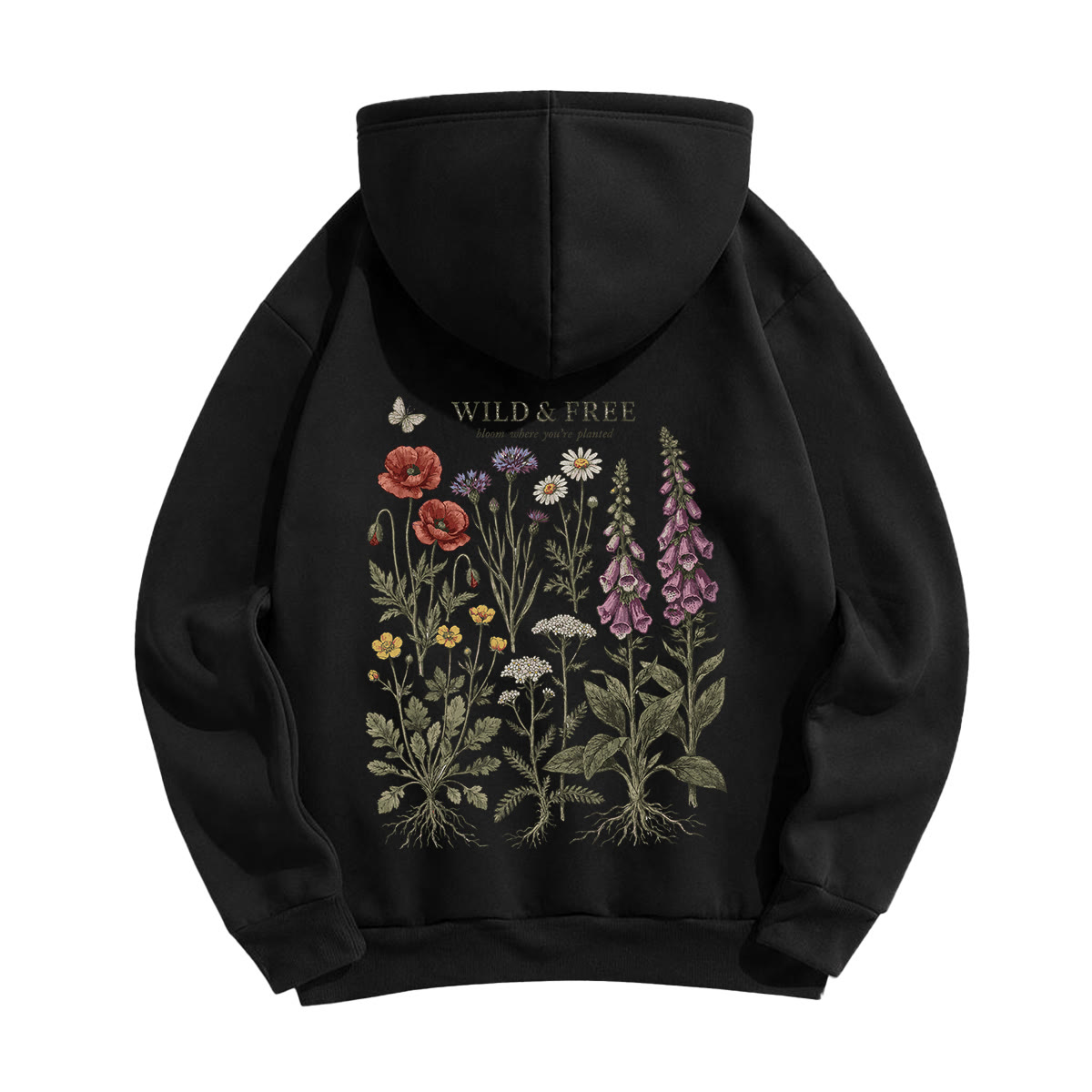 Rubbyoo Wild & Free Unisex Hoodie - image 9