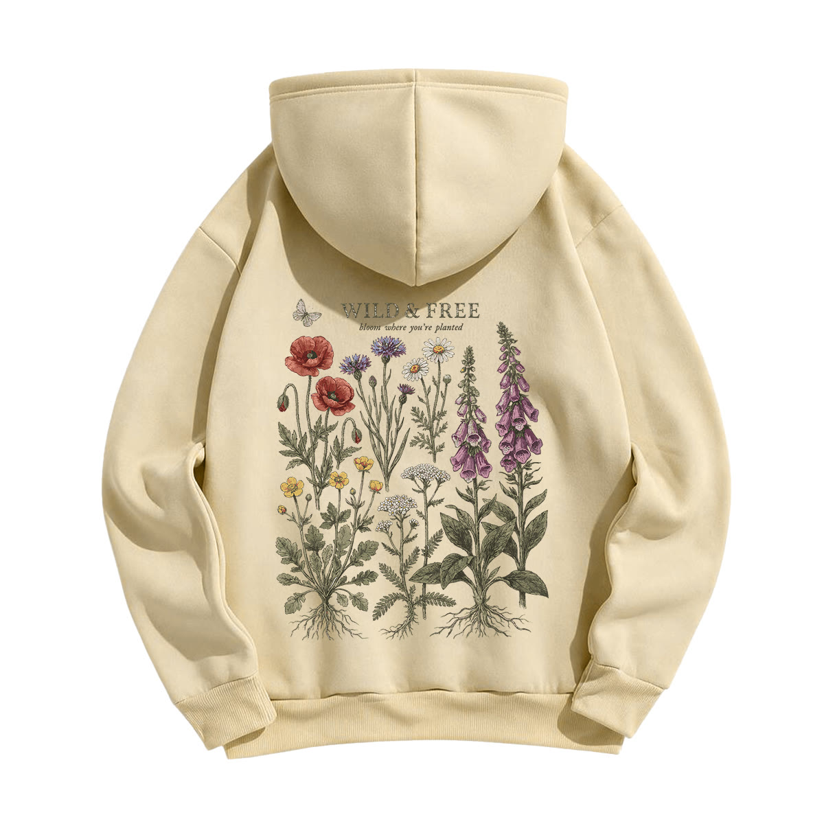 Rubbyoo Wild & Free Unisex Hoodie - image 15