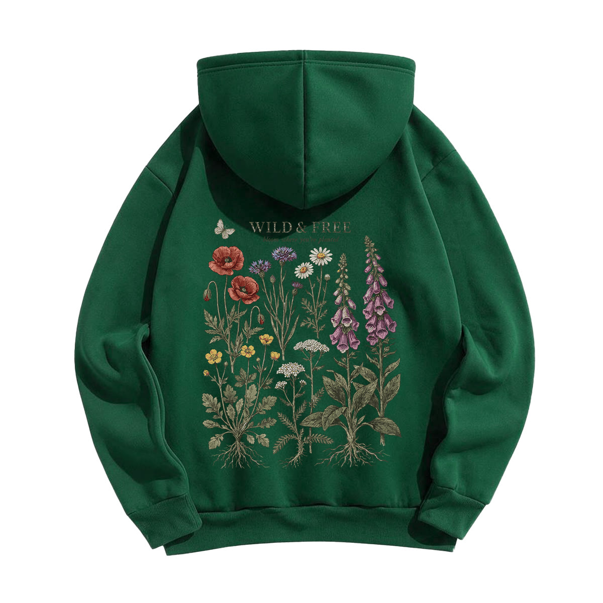 Rubbyoo Wild & Free Unisex Hoodie - image 21