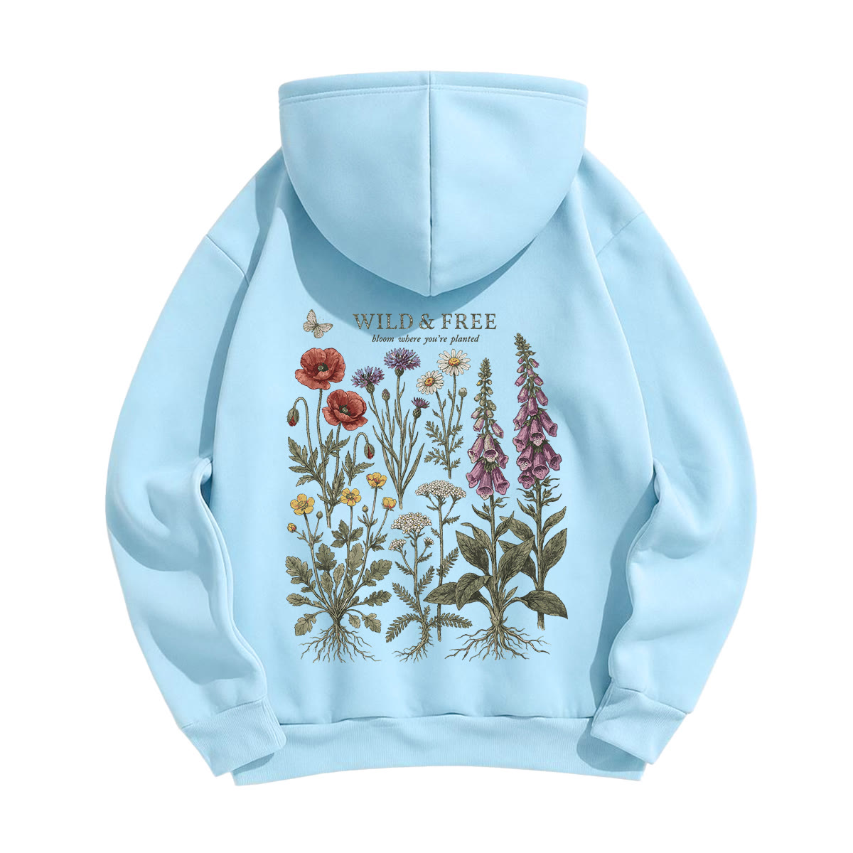 Rubbyoo Wild & Free Unisex Hoodie - image 12