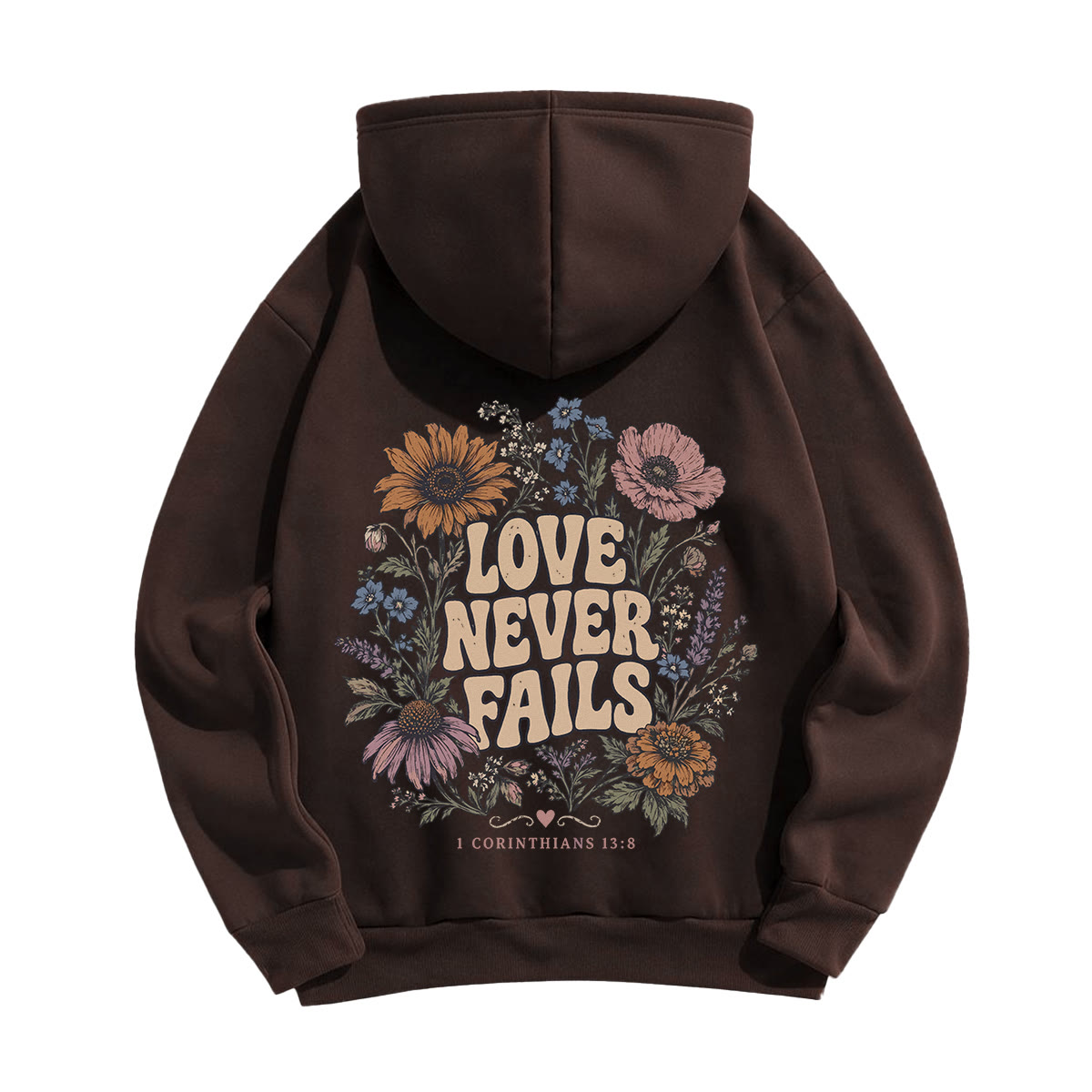 Rubbyoo Love Never Fails Unisex Hoodie - image 6