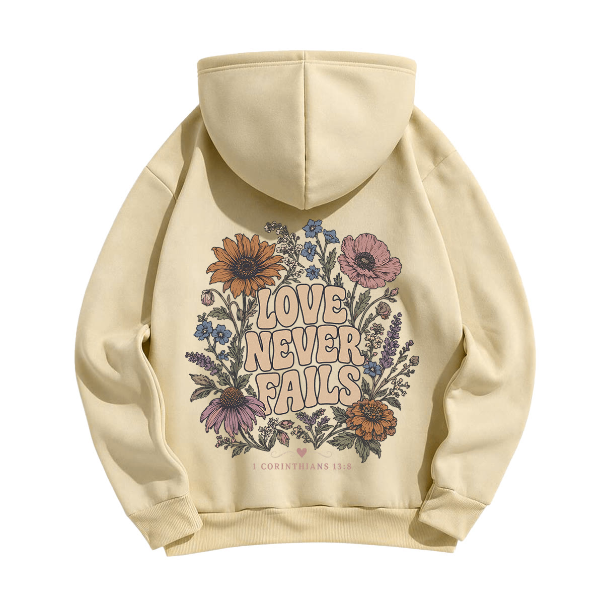 Rubbyoo Love Never Fails Unisex Hoodie - image 18