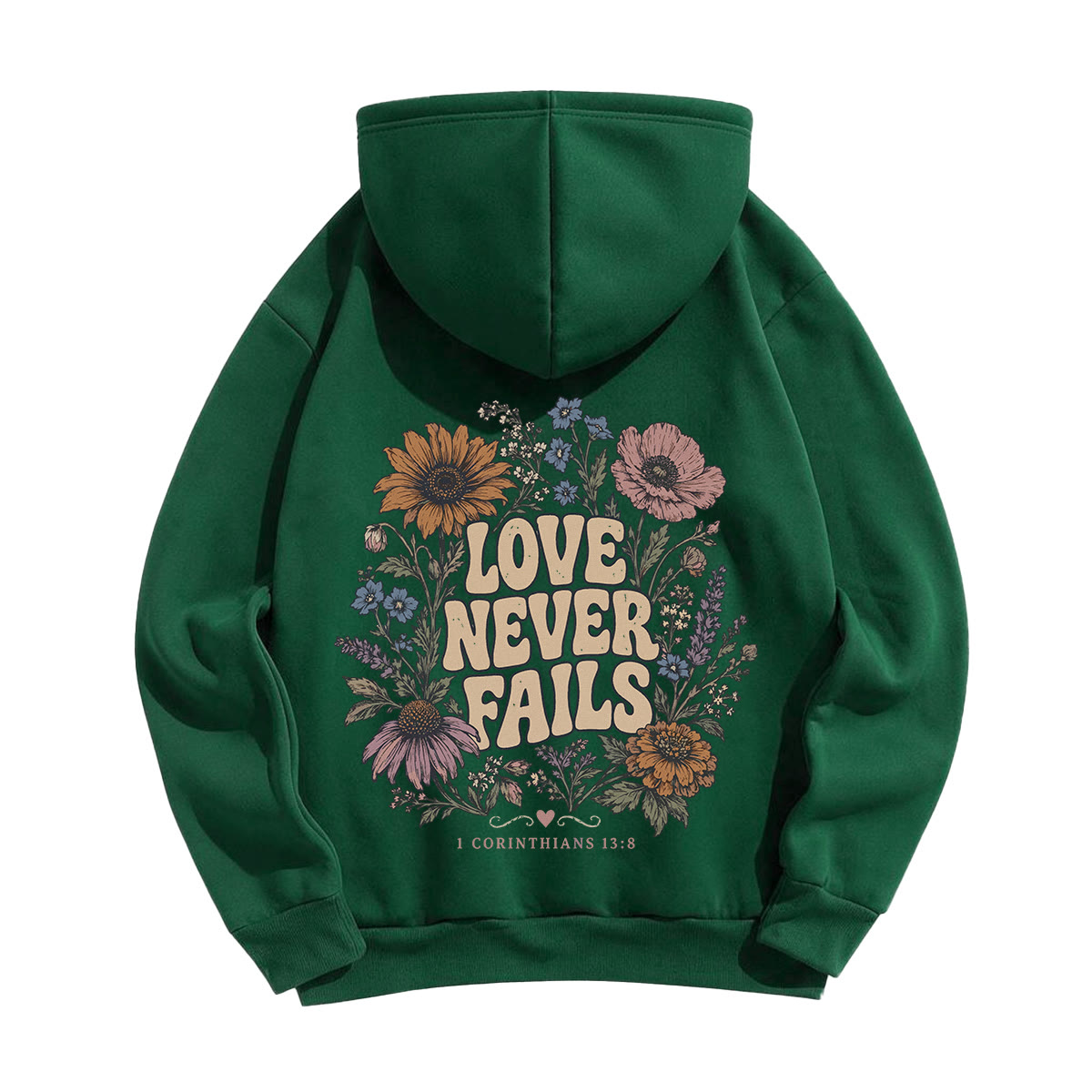 Rubbyoo Love Never Fails Unisex Hoodie - image 21