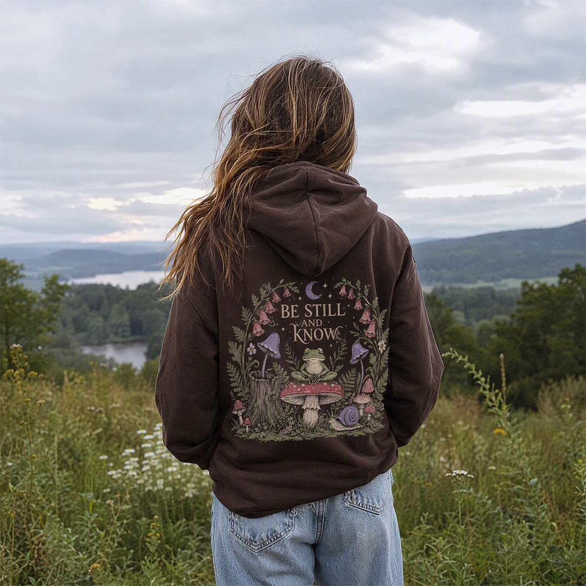 Rubbyoo Be Still To Know Unisex Hoodie - image 2