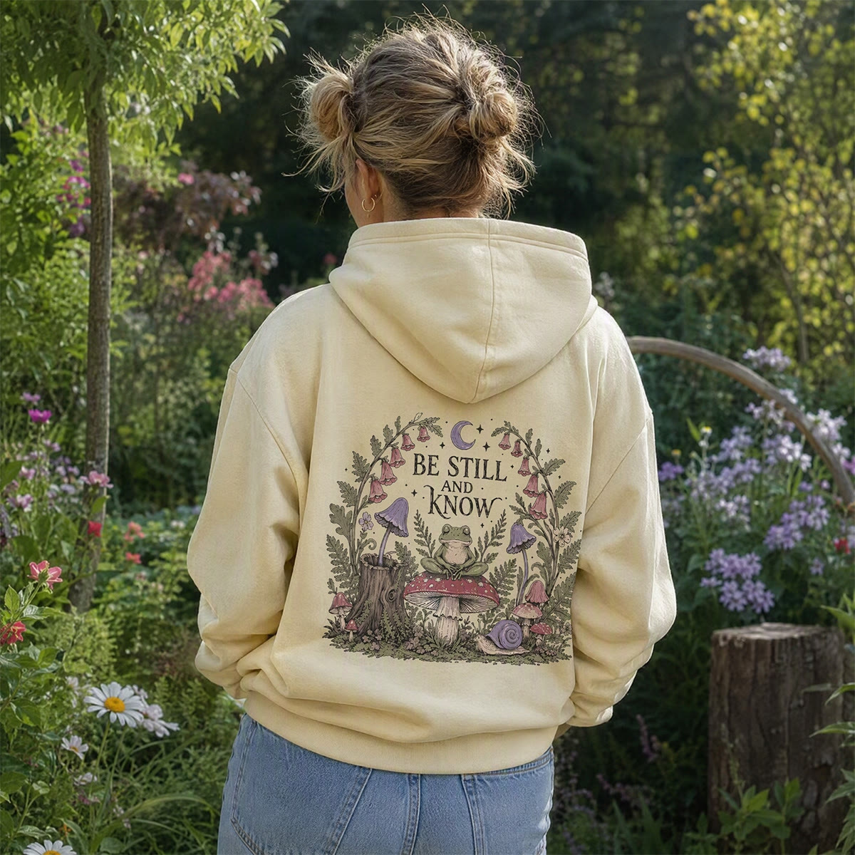 Rubbyoo Be Still To Know Unisex Hoodie - image 3