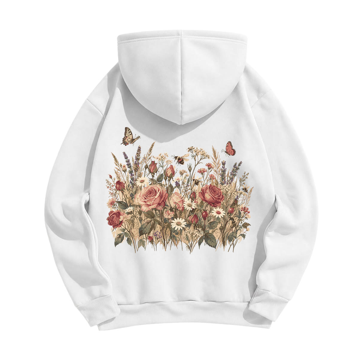 Rubbyoo Dreamy Butterflies Garden  Unisex Hoodie - image 9