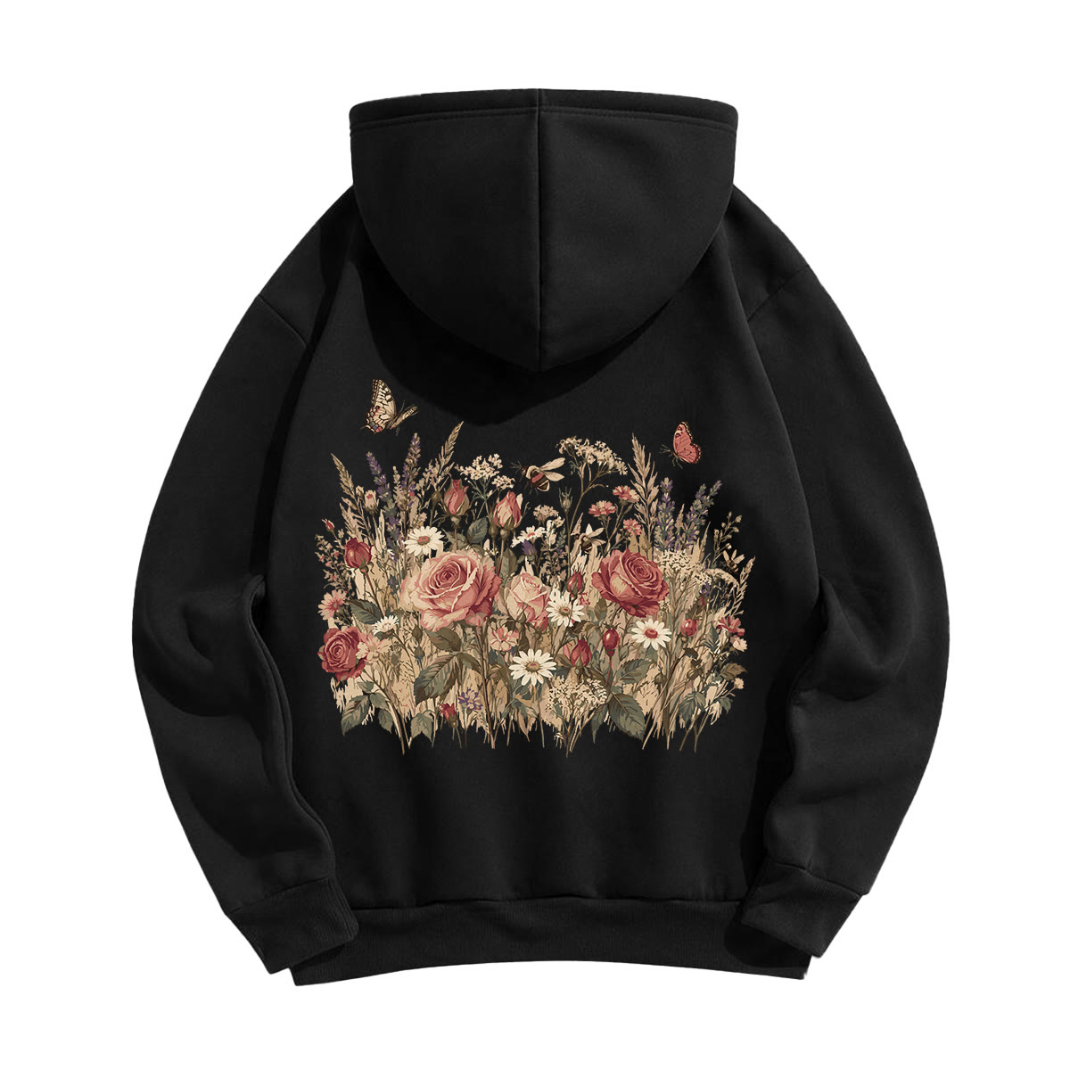 Rubbyoo Dreamy Butterflies Garden  Unisex Hoodie - image 12