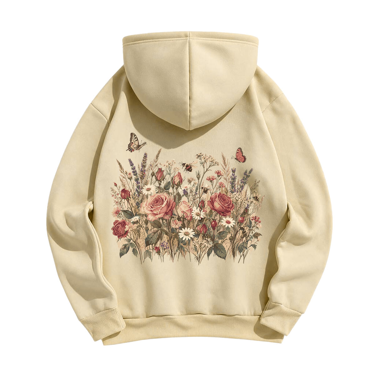 Rubbyoo Dreamy Butterflies Garden  Unisex Hoodie - image 6