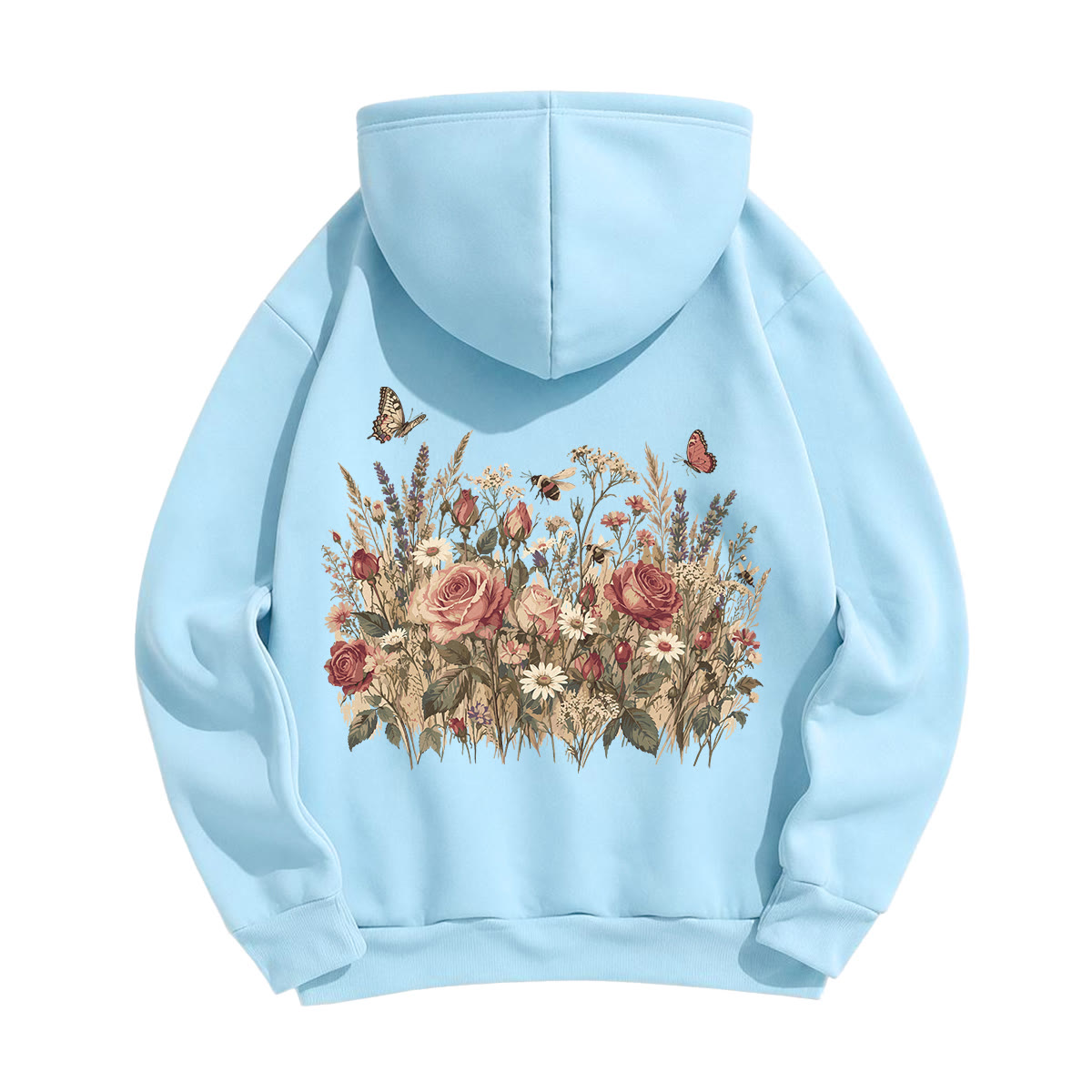 Rubbyoo Dreamy Butterflies Garden  Unisex Hoodie - image 15