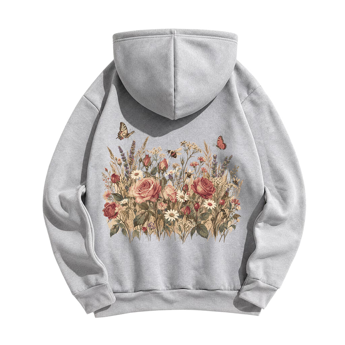 Rubbyoo Dreamy Butterflies Garden  Unisex Hoodie - image 24