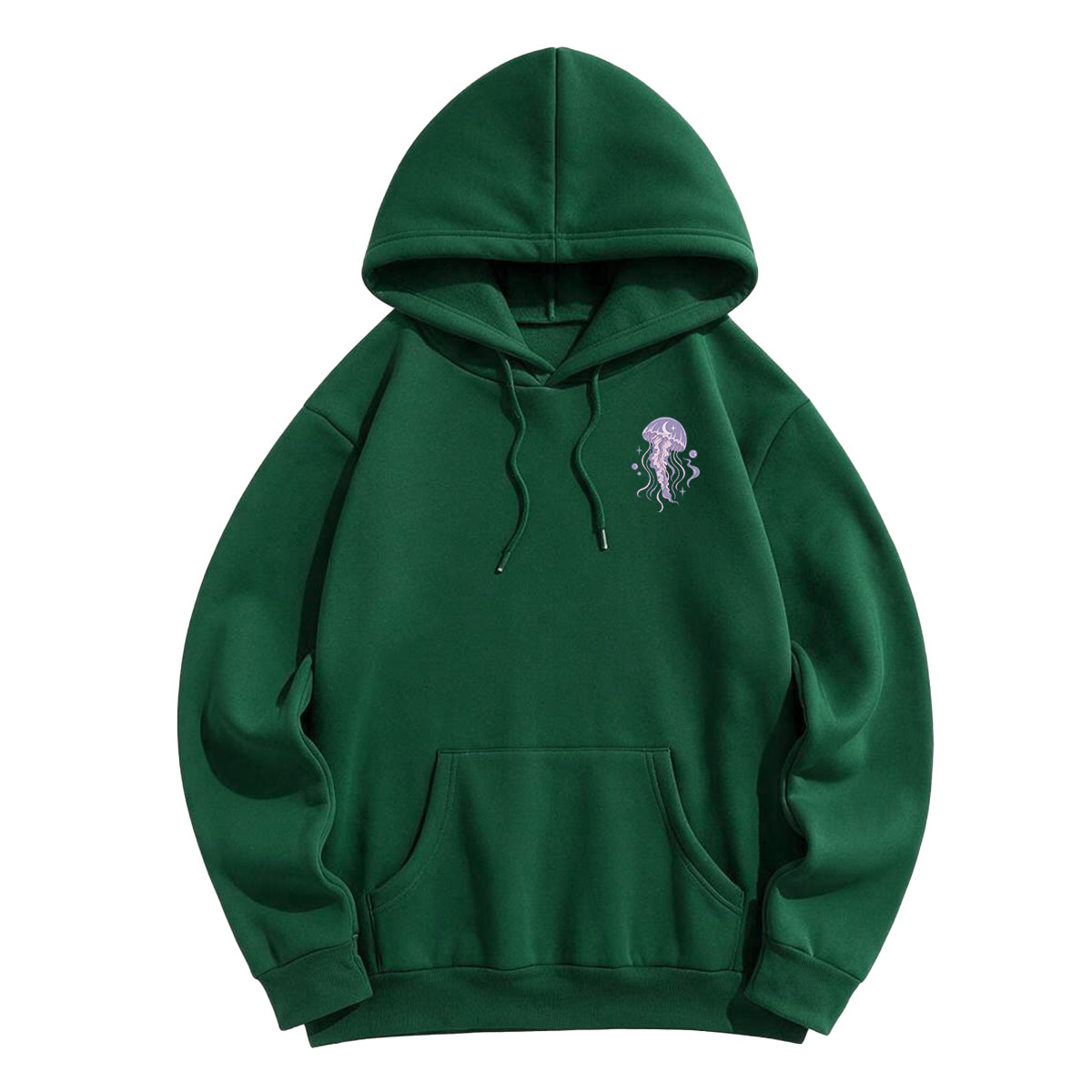 Rubbyoo Dreamy Purple Jellyfish Unisex Hoodie - image 20