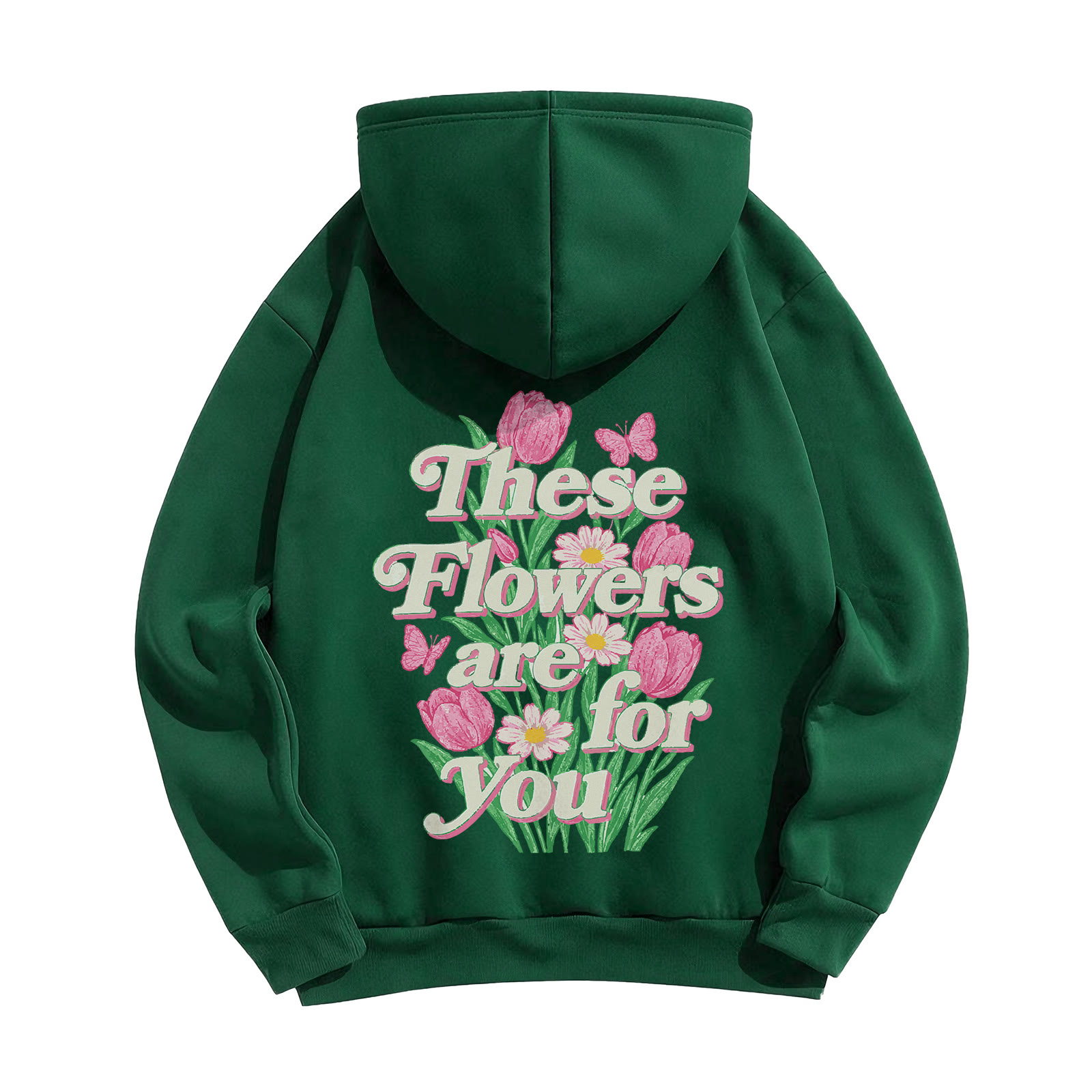Rubbyoo These Flowers Are For You Unisex Hoodie - image 6