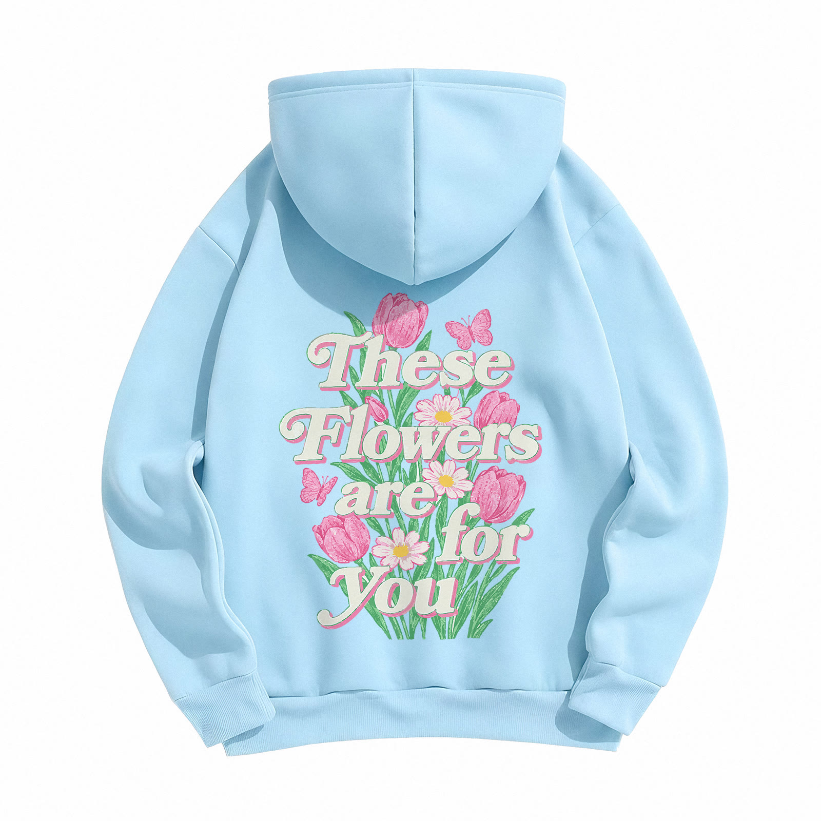 Rubbyoo These Flowers Are For You Unisex Hoodie - image 15