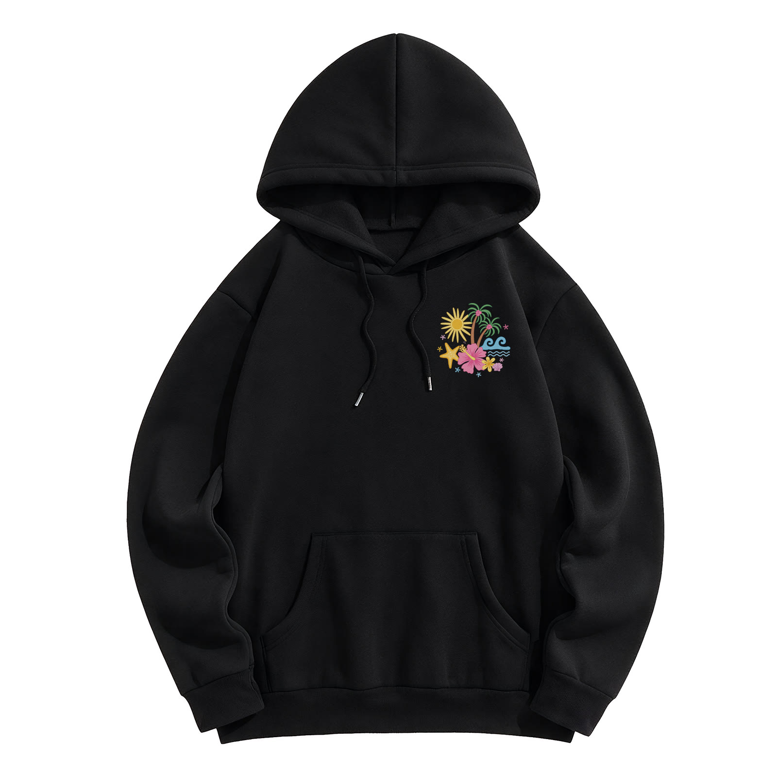 Rubbyoo Summer Vacation Beach Time Unisex Hoodie - image 5