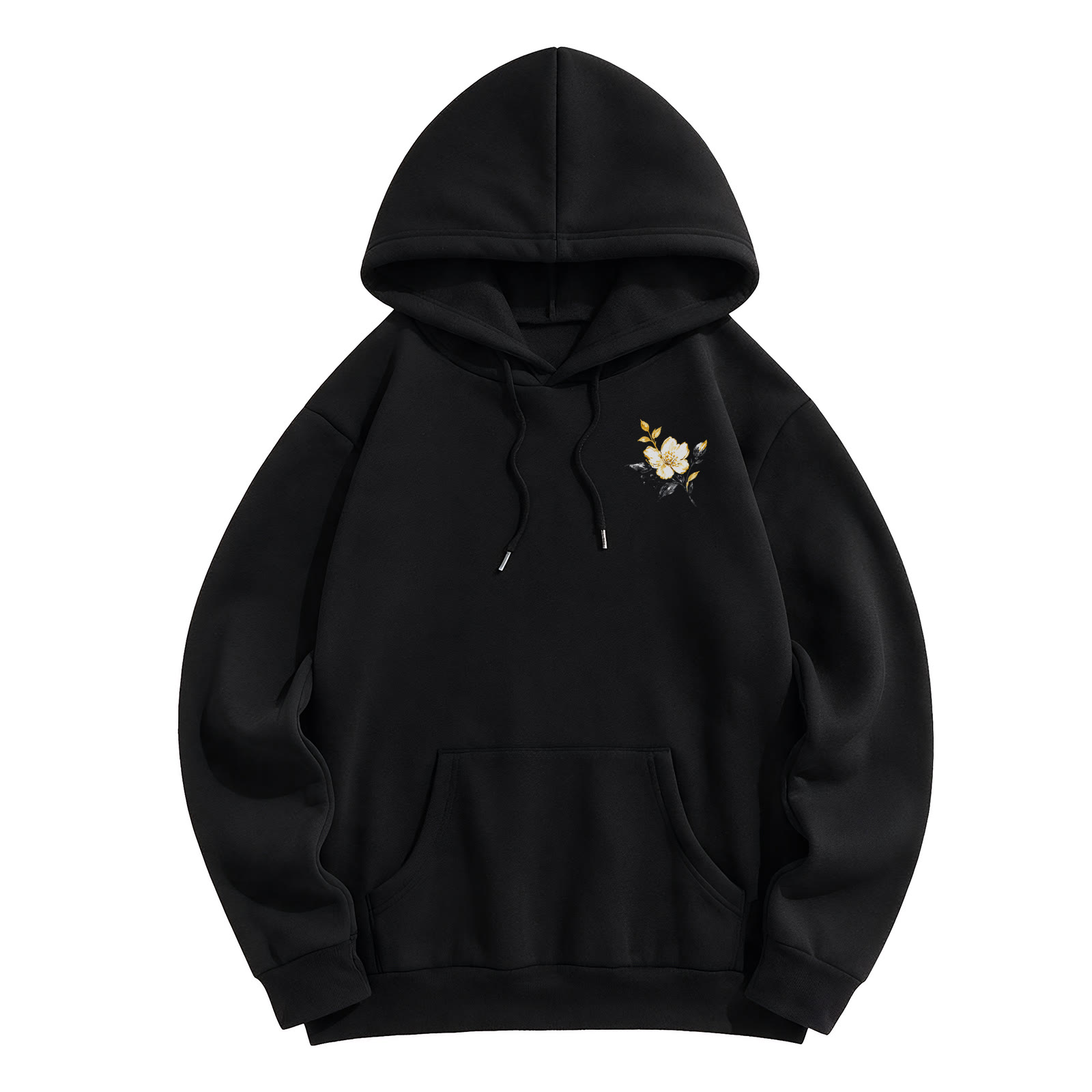 Rubbyoo Beautiful Golden Bloom Unisex Hoodie - image 11