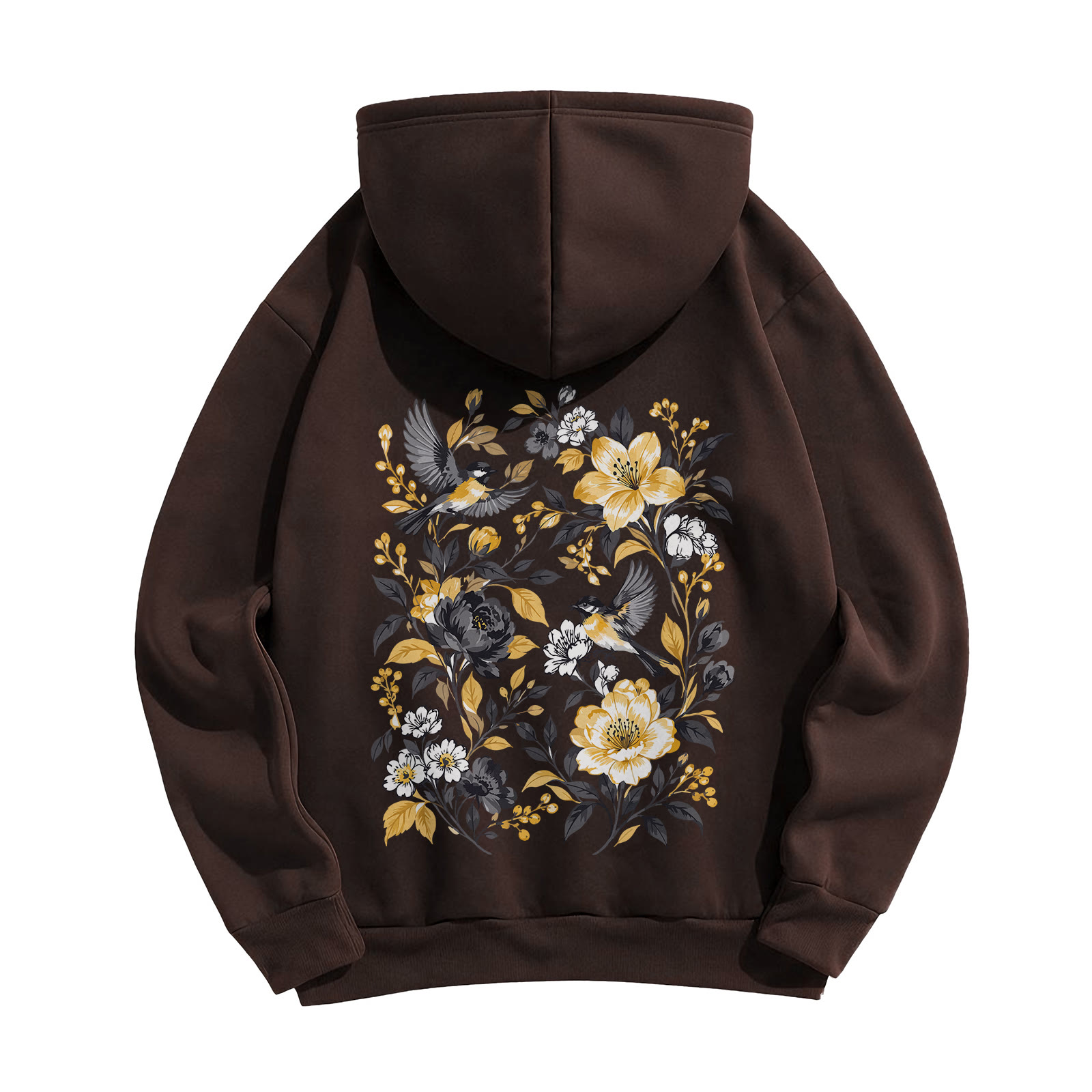 Rubbyoo Beautiful Golden Bloom Unisex Hoodie - image 9