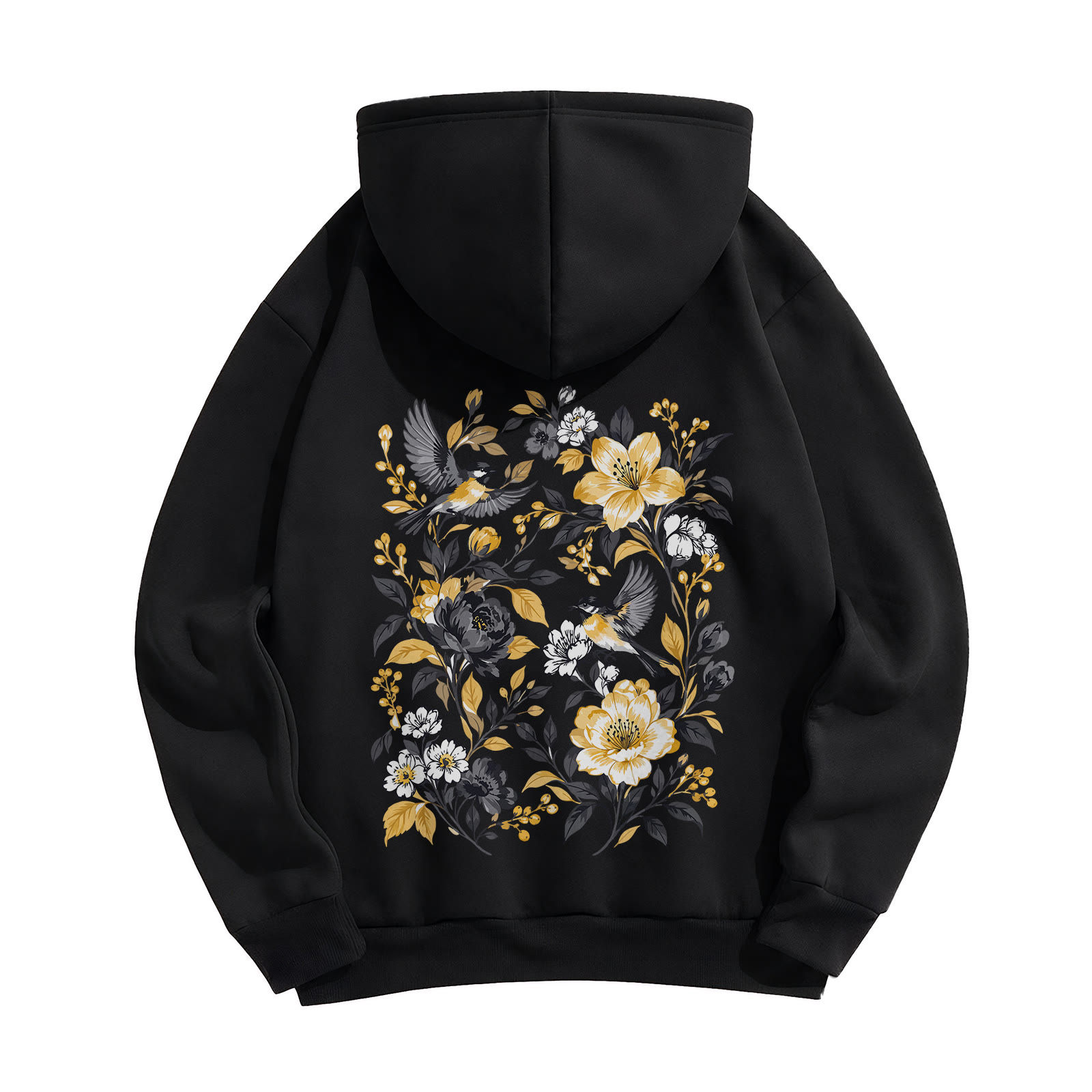 Rubbyoo Beautiful Golden Bloom Unisex Hoodie - image 12