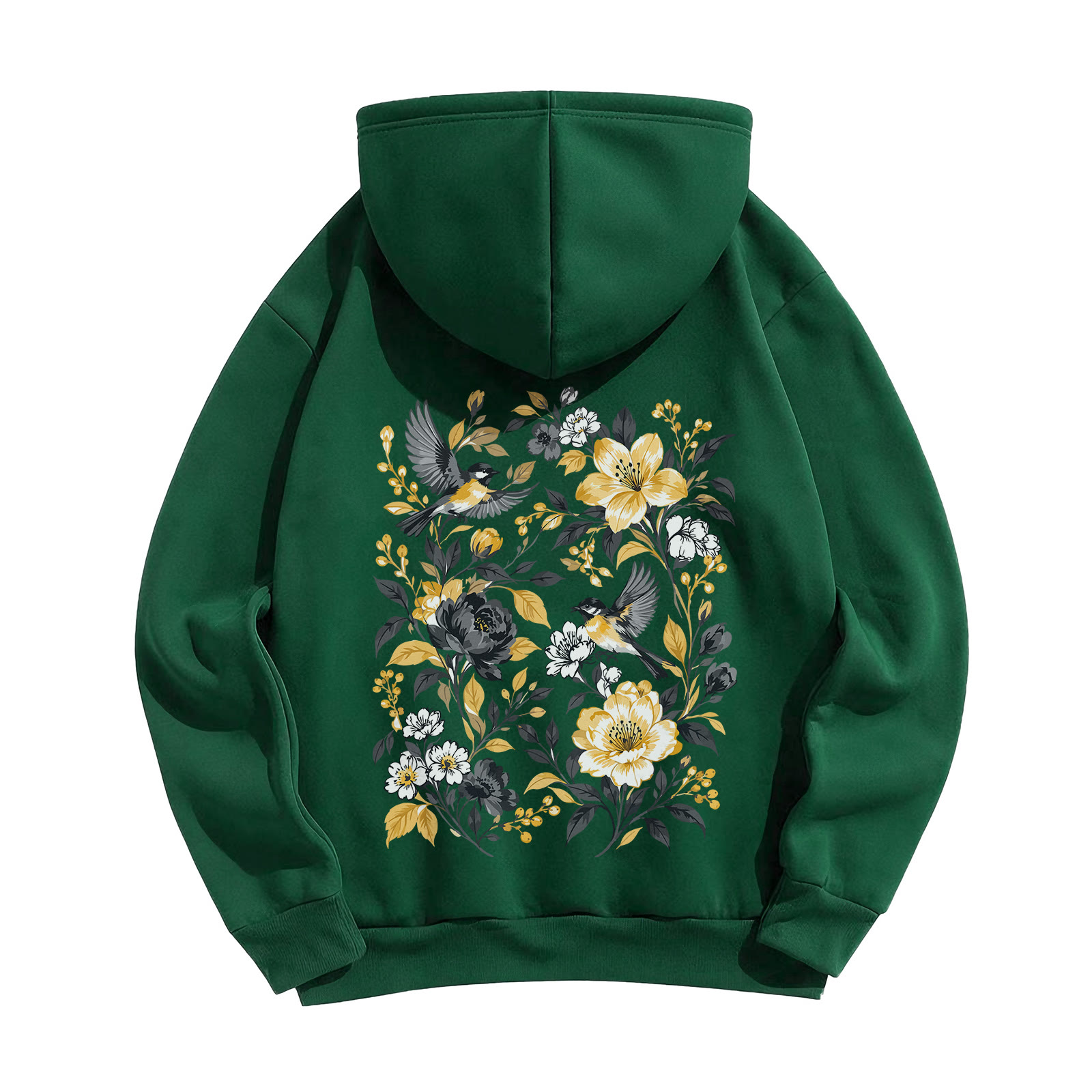 Rubbyoo Beautiful Golden Bloom Unisex Hoodie - image 15