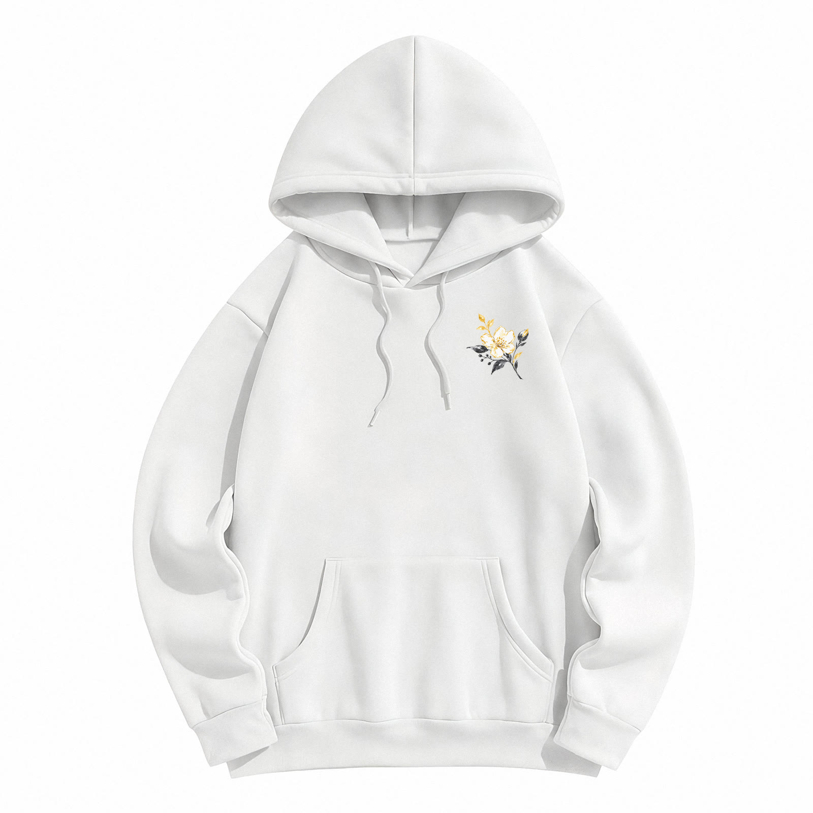 Rubbyoo Beautiful Golden Bloom Unisex Hoodie - image 17