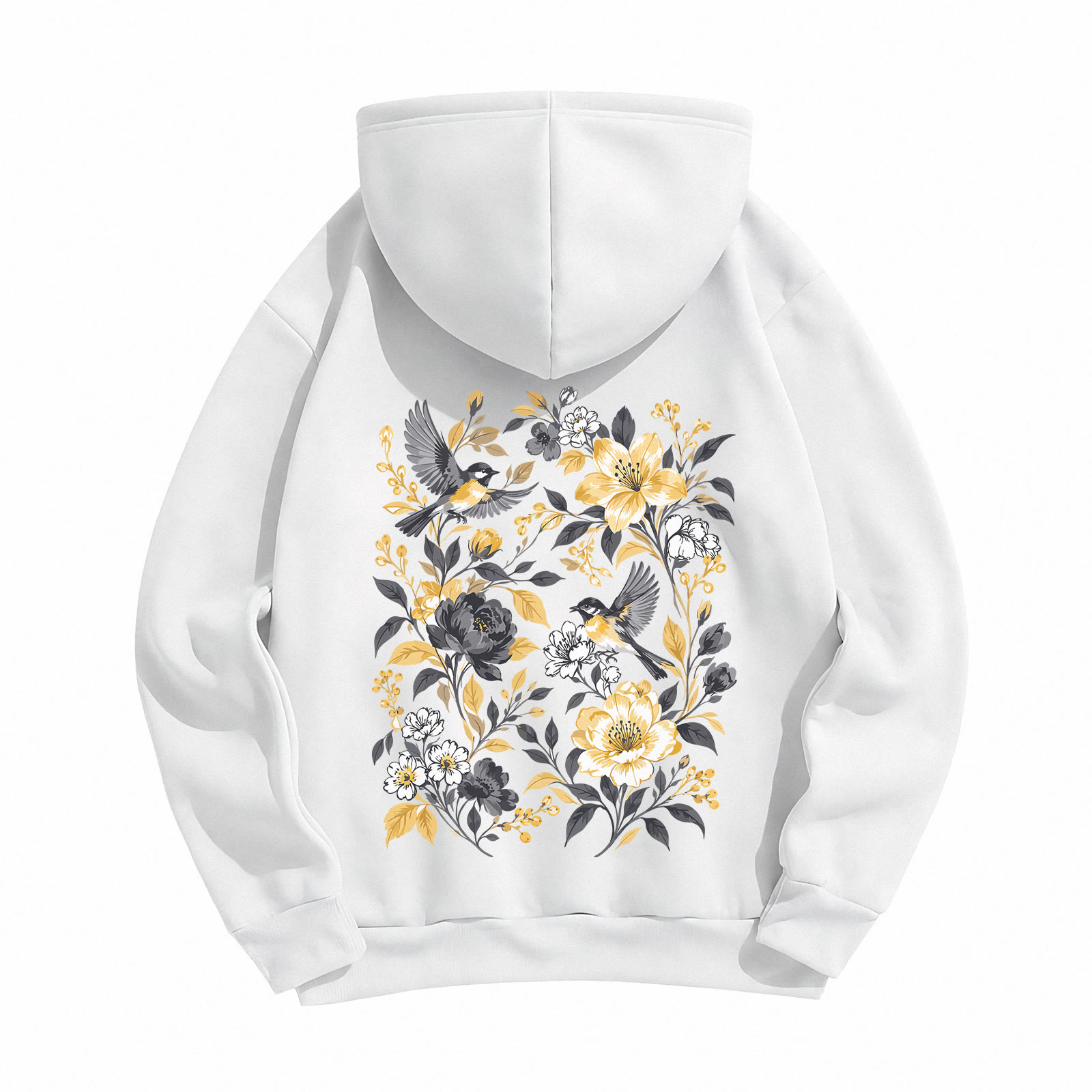 Rubbyoo Beautiful Golden Bloom Unisex Hoodie - image 18