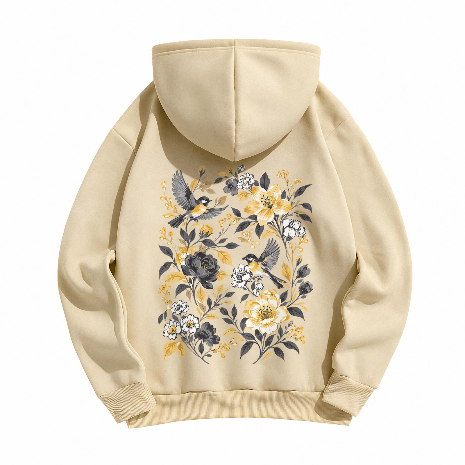 Rubbyoo Beautiful Golden Bloom Unisex Hoodie - image 6