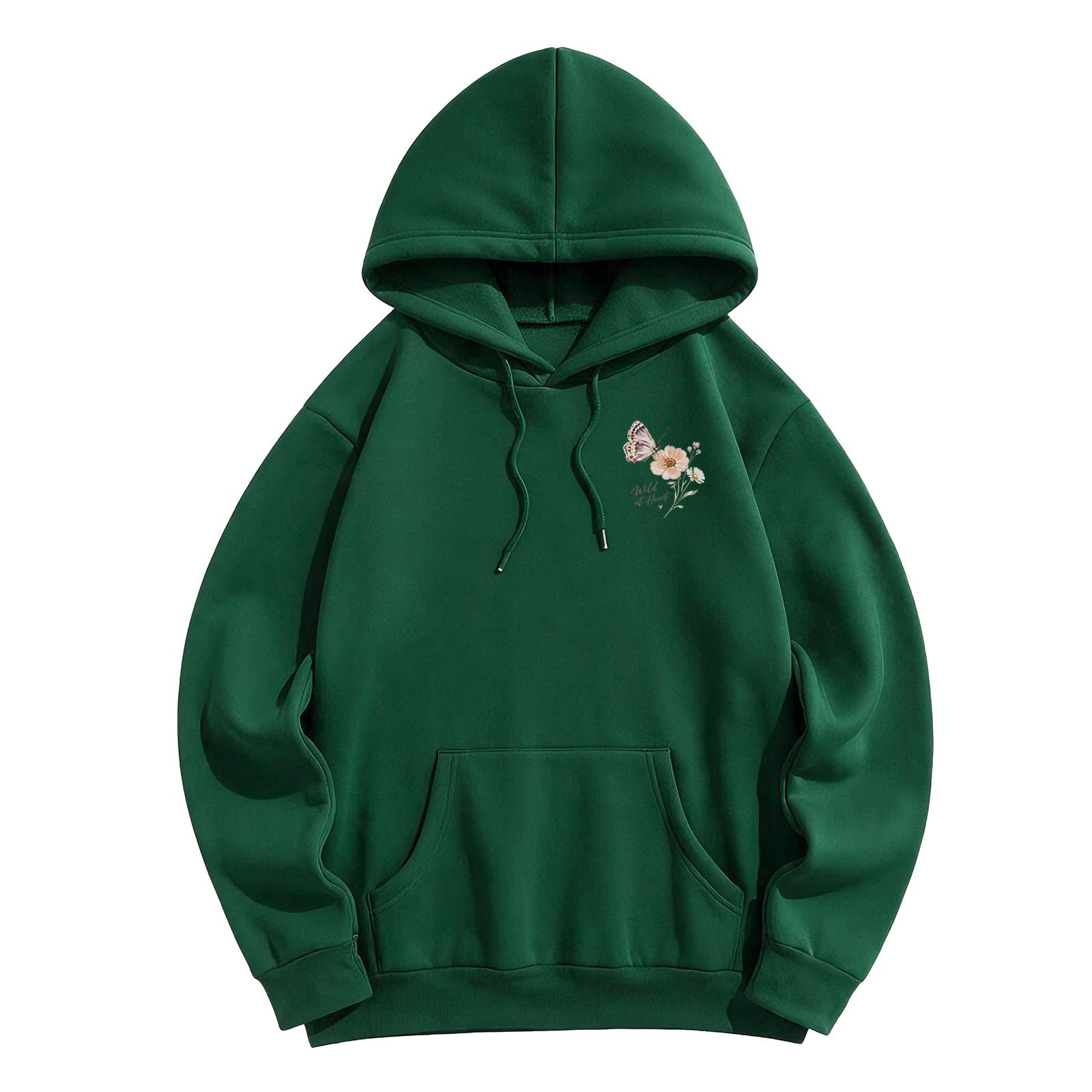 Rubbyoo Vintage Wildflower Meadow Unisex Hoodie - image 11