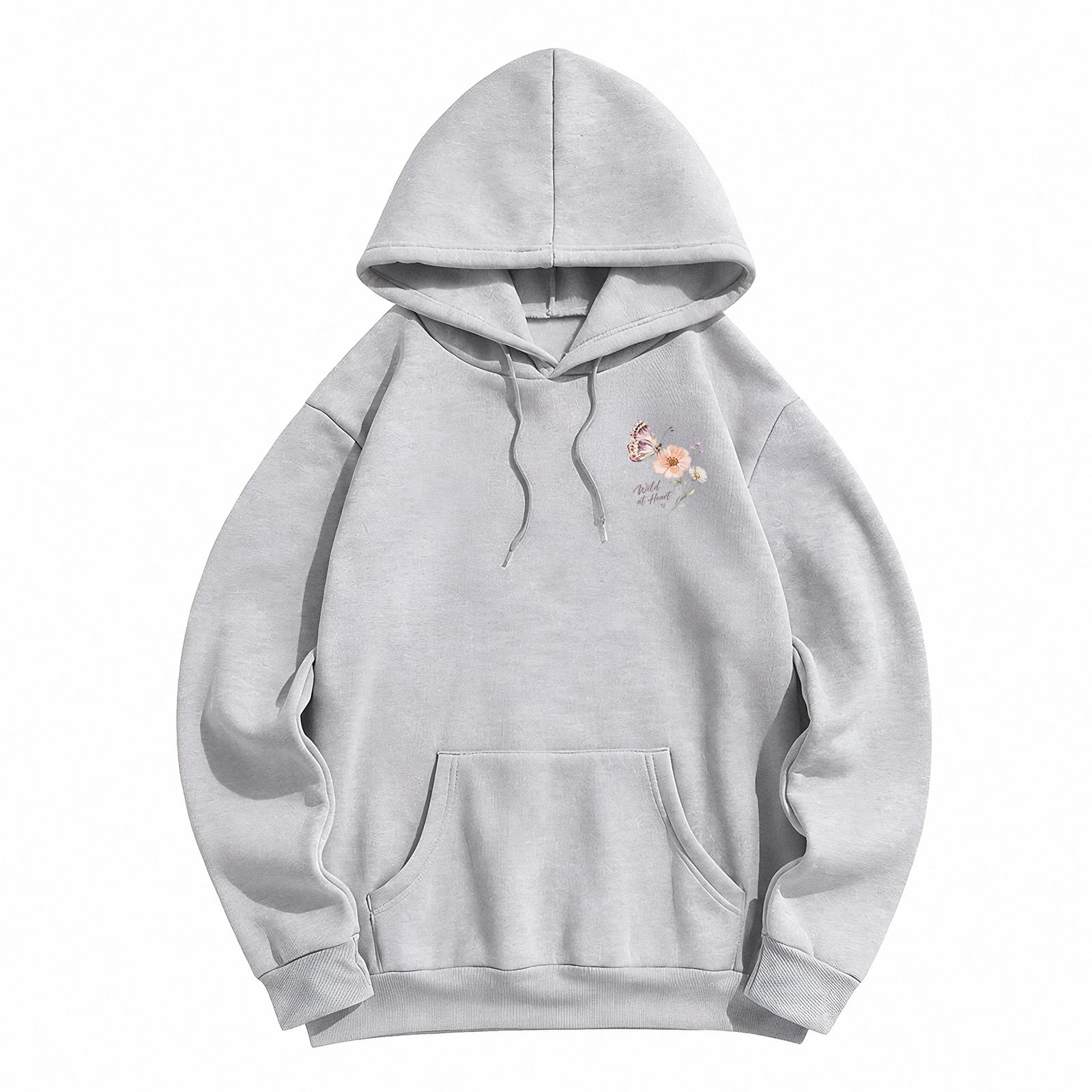 Rubbyoo Vintage Wildflower Meadow Unisex Hoodie - image 6