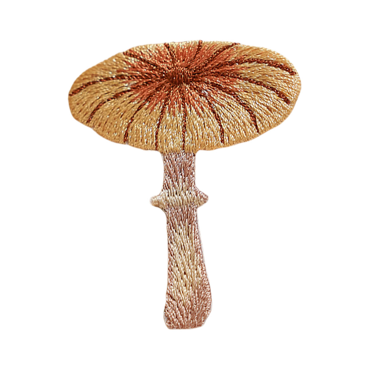 Rubbyoo Mushroom Embroidered Patch - Diy Clothes Patches | Perfect For Handmade Crafters  - Mushroom J - image 2
