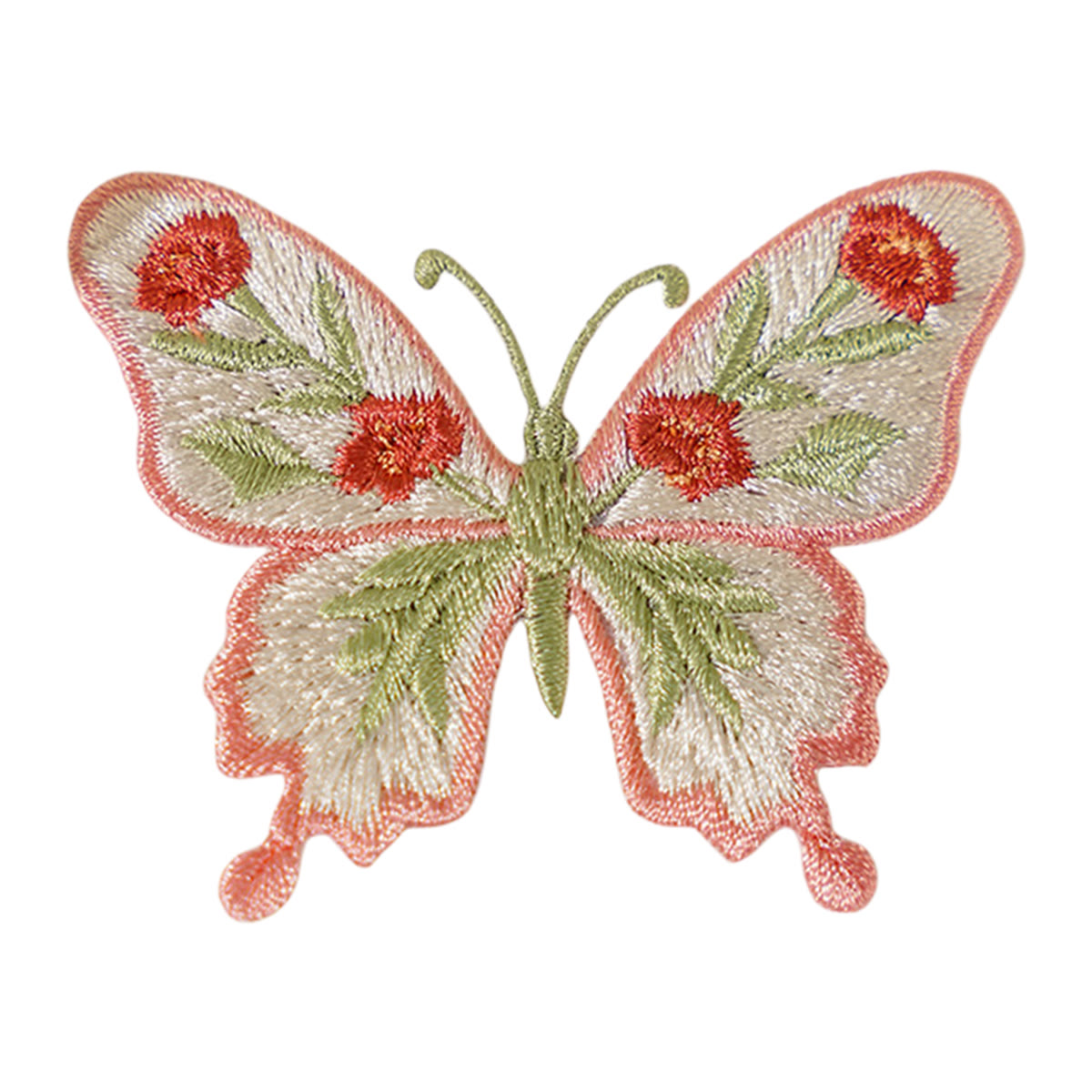 Rubbyoo Butterfly Embroidered Patch - Colorful Floral Insect Iron-on Applique | Special Clothing Decor For Nature Lovers - Butterfly G - image 2