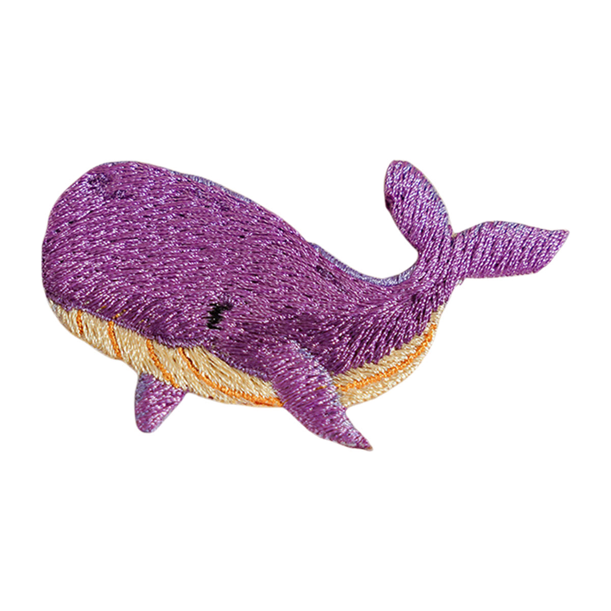 Rubbyoo Whale Embroidered Patch - Ocean Animal Applique | Decorative Parches For Clothes - Shark A - image 2
