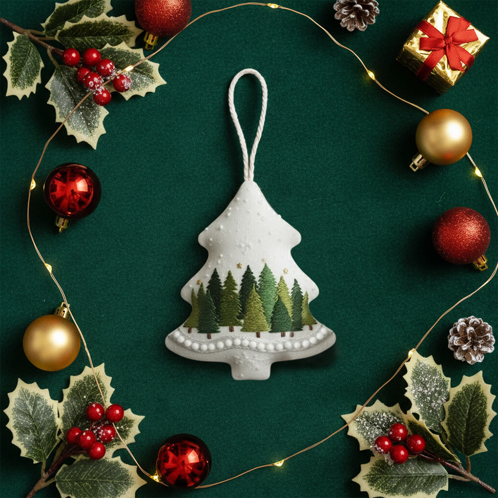 Rubbyoo Tree-shaped Embroidery Kit - Mysterious Forest | Easy Handmade Craft | Perfect Gift Idea  - image 8