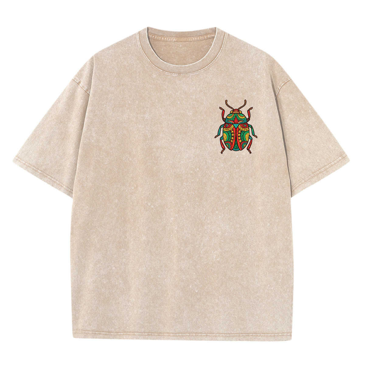 Rubbyoo We All Carry A Quiet Light Inside Double Sided Unisex Washed T-shirt For Ladybug Lover - image 14