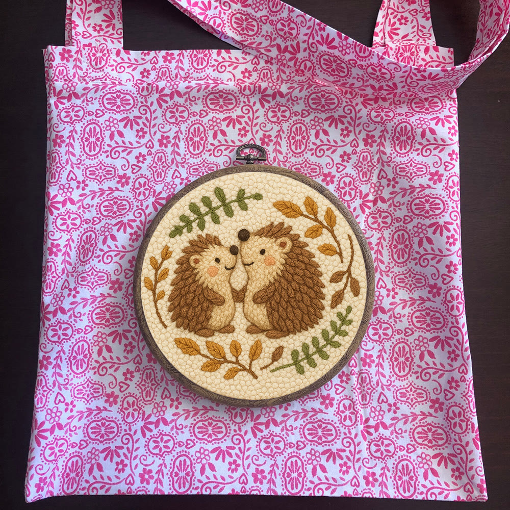 Heartwarming Hedgehog Punch Needle Kit - Cute Animal Handicraft | Perfect Needlework For Craft Lovers - image 11