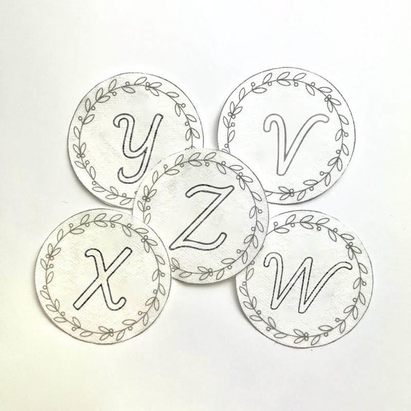  Christmas Alphabet Stick And Stitch Pattern | Perfect For Diy Project | Personalized Christmas Ornaments - Z - image 10