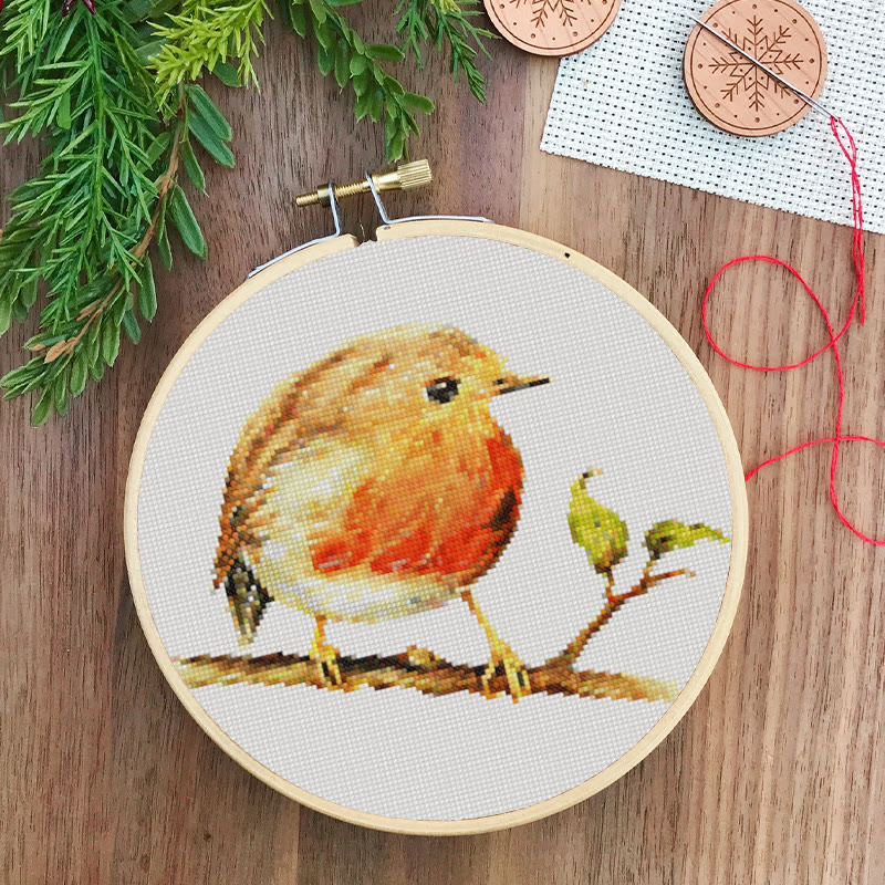  Cross Stitch Kit - Cute Hummingbird | Gifts For Animal Lovers |  Handmade Home Decor - image 10