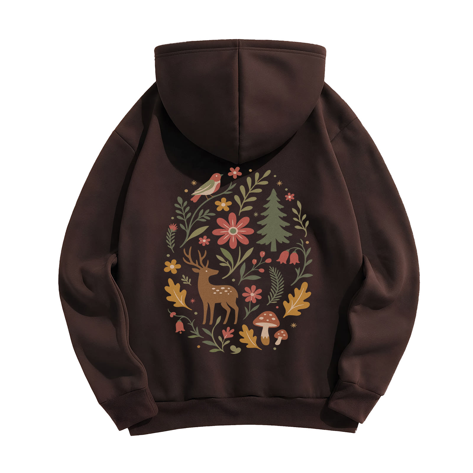 Rubbyoo Deer In The Wonderful Garden Unisex Hoodie  - image 21