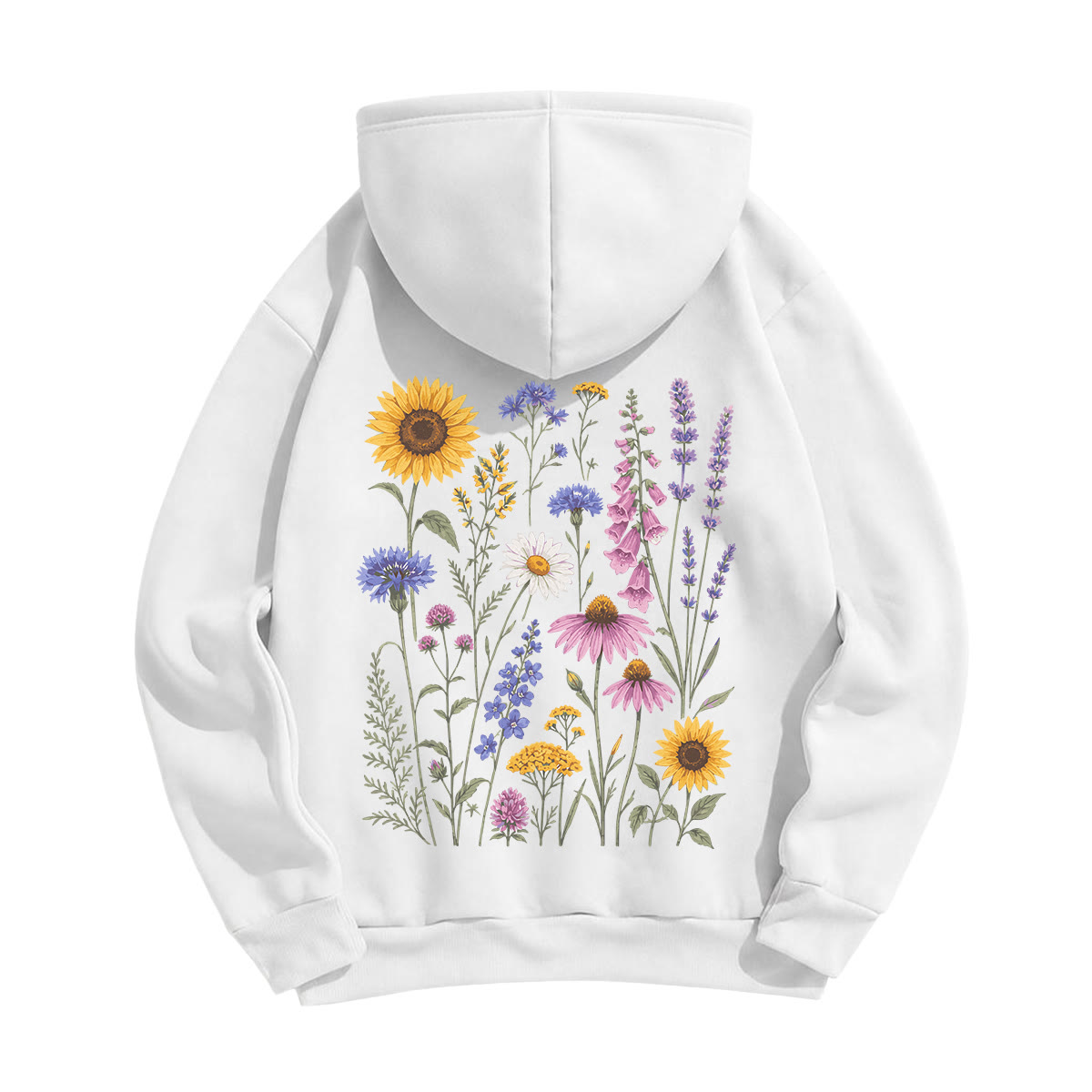 Rubbyoo Sunflower Garden Unisex Hoodie For Flower Lover - image 9