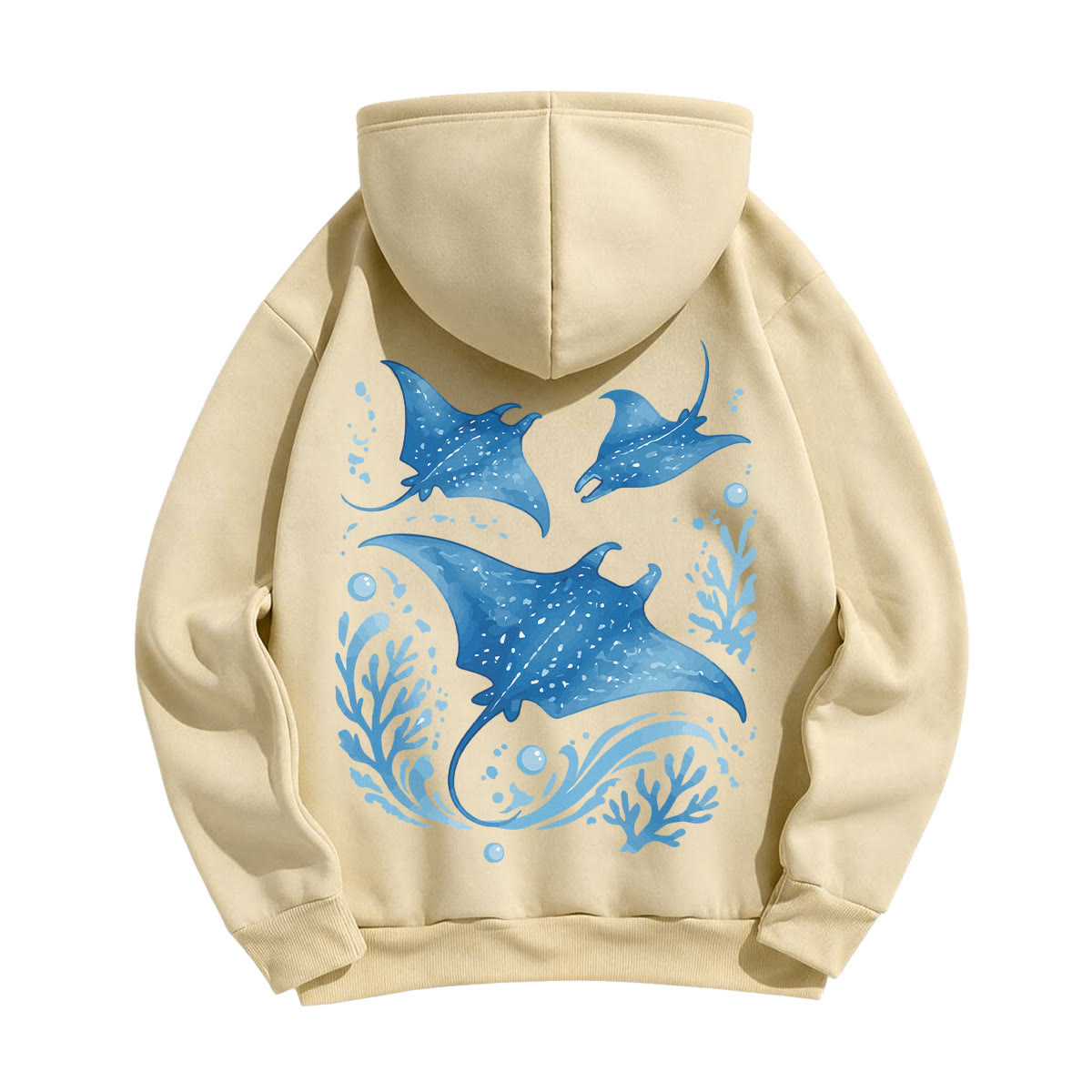 Rubbyoo Ocean Devil Fish Unisex Hoodie - image 15