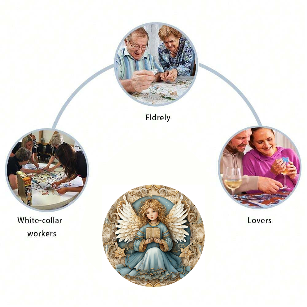 Angel - Wooden Jigsaw Puzzle