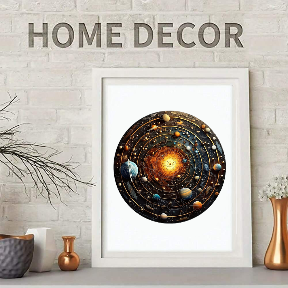 Cosmic Star Ring - Wooden Jigsaw Puzzle