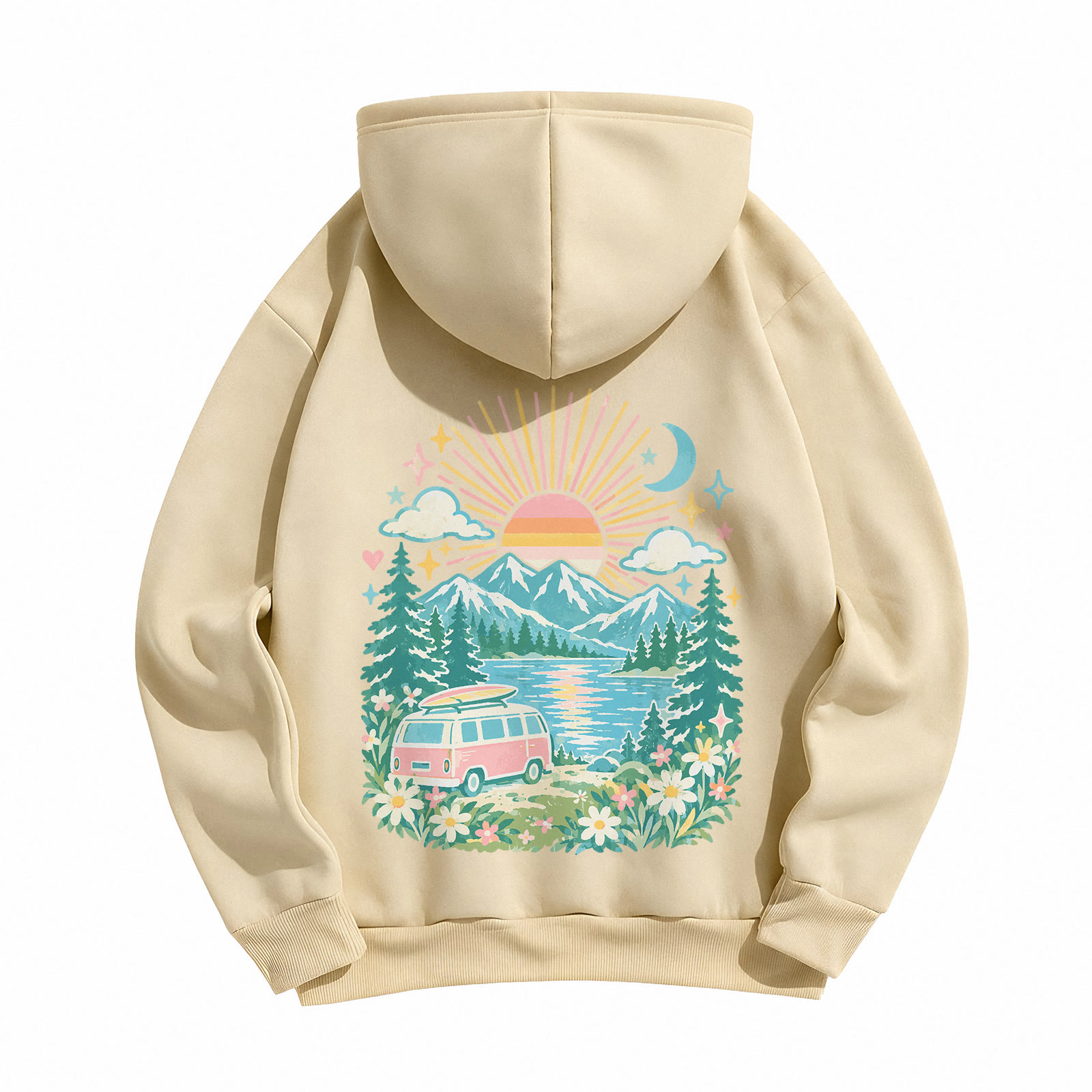 Rubbyoo  Sunrise  In The Mountain Scene Unisex Hoodie - image 24