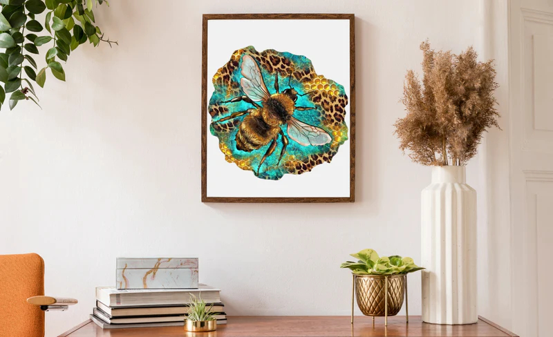 Honey Bee ‘Sweet Honeycomb’ - Wooden Jigsaw Puzzle