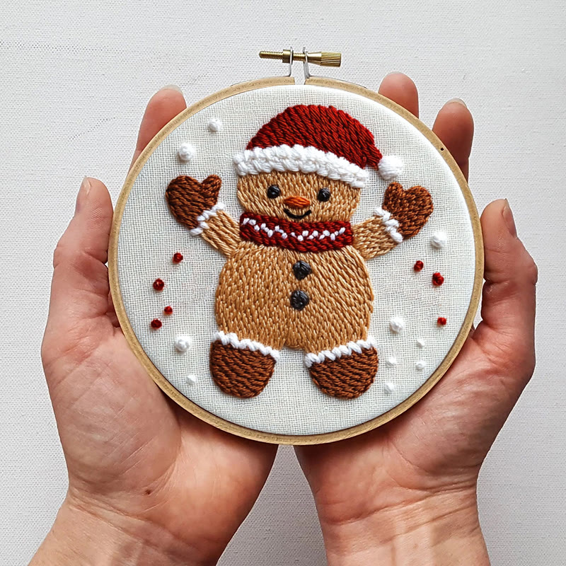 Rubbyoo Embroidery Kit-Christmas Gingerbread - image 2