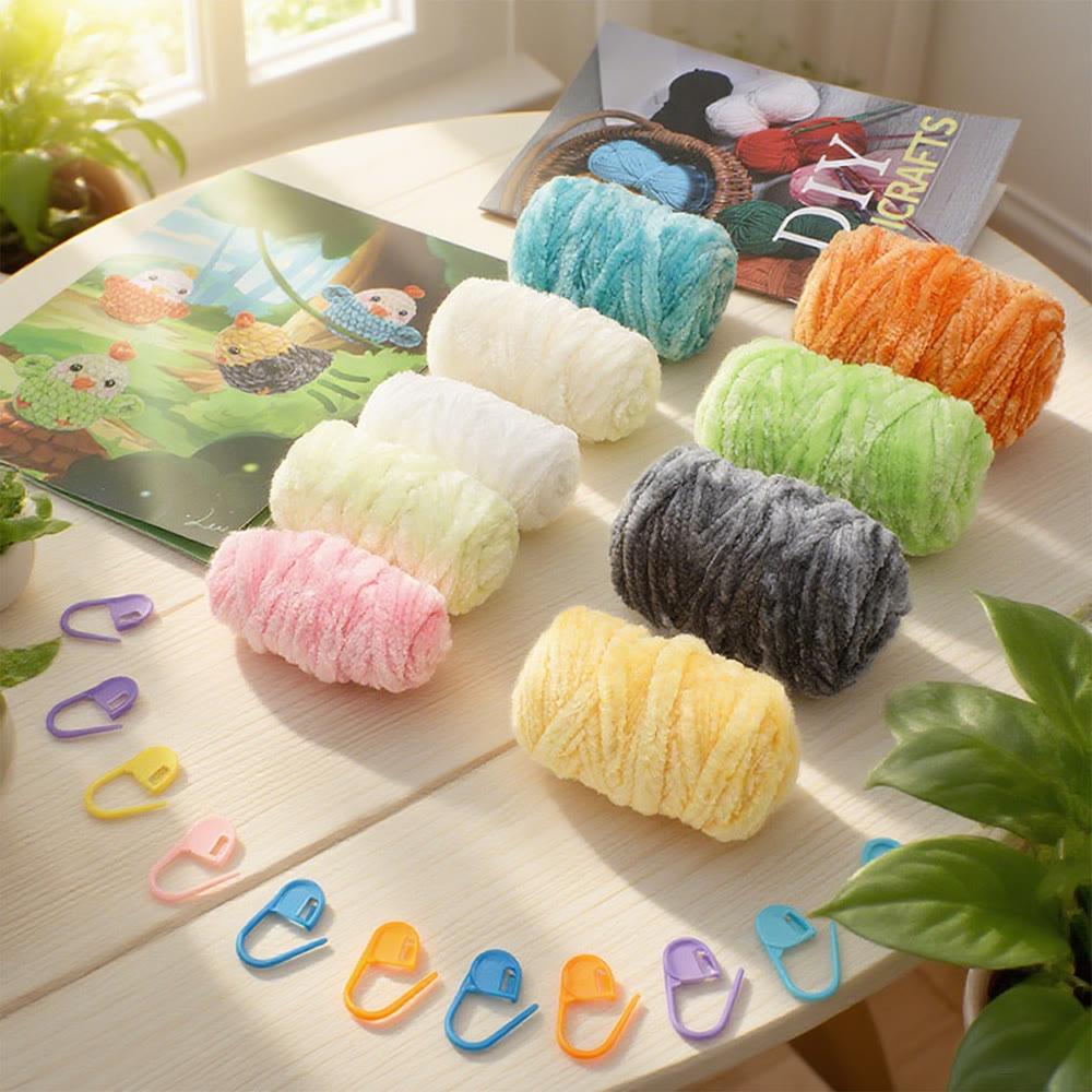 Diy Handmade Little Birds Series Crochet Kit - Cute Animal Yarn Craft | Creative Home Ornament  - image 7